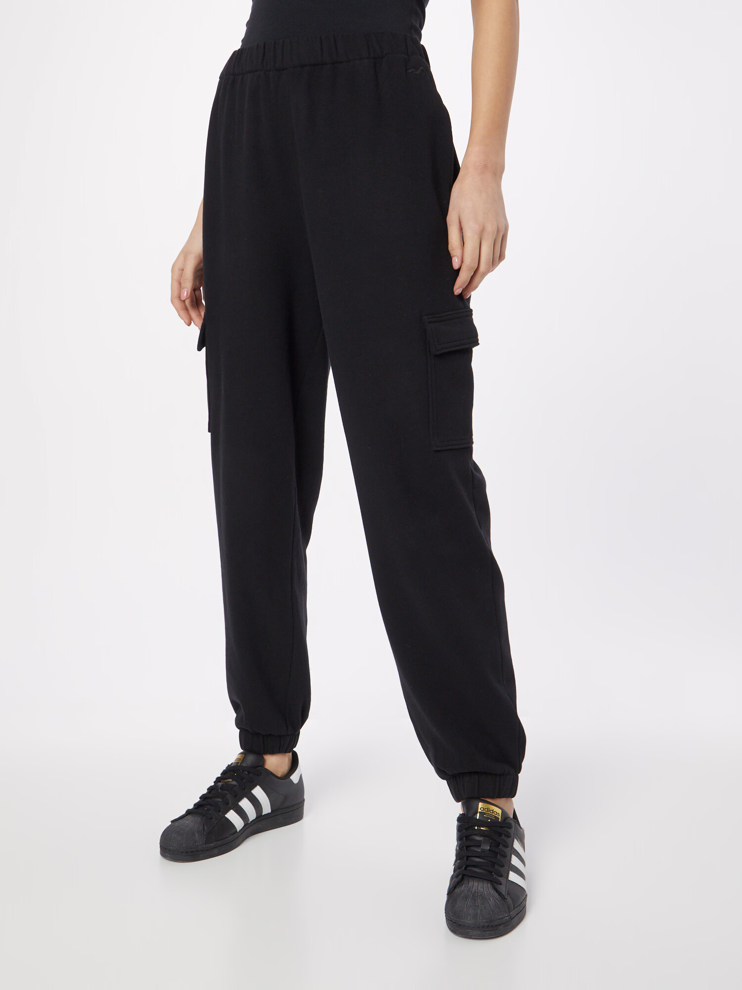 HOLLISTER Pantaloni cu buzunare negru - Pled.ro