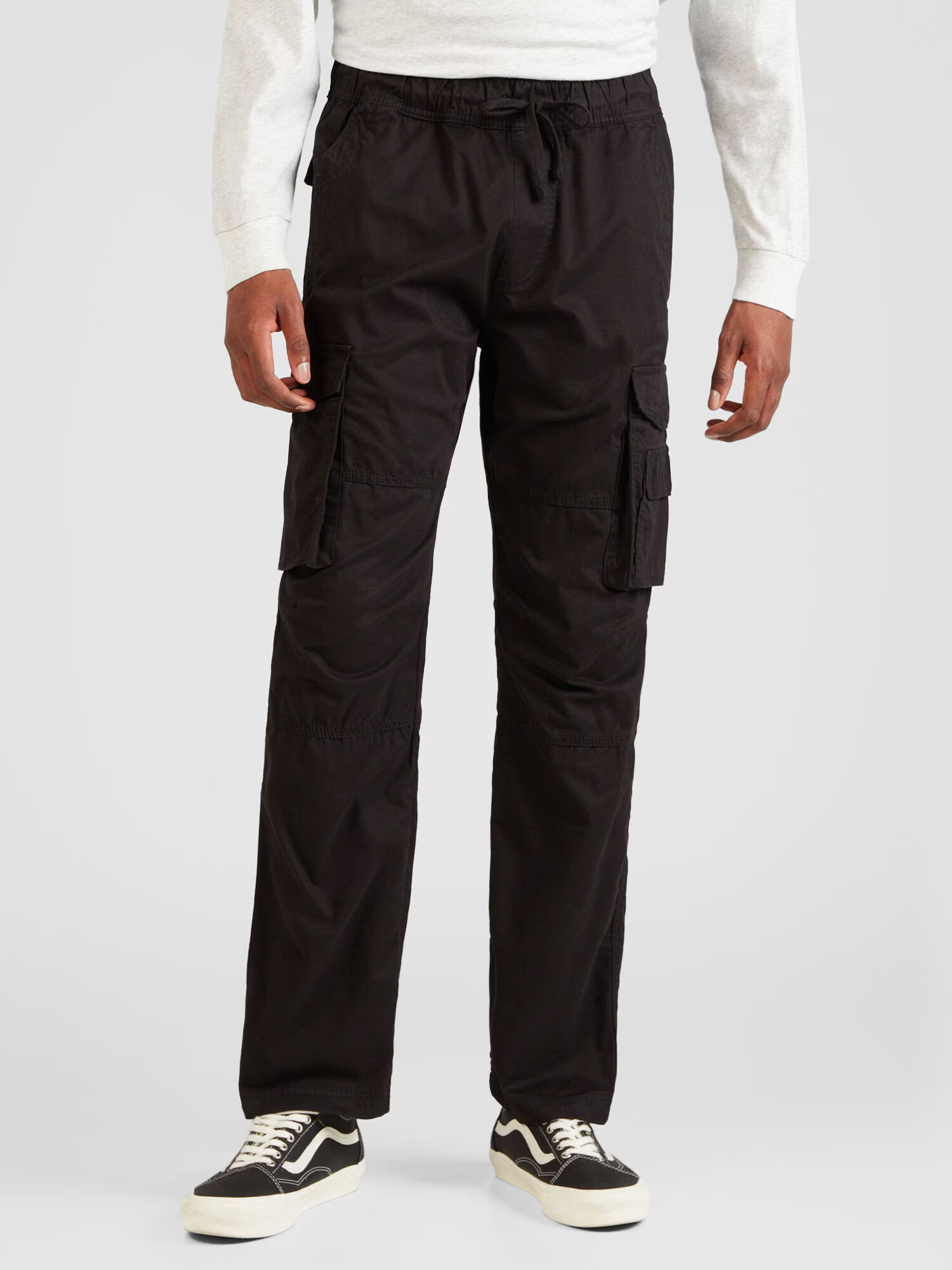 HOLLISTER Pantaloni cu buzunare negru - Pled.ro