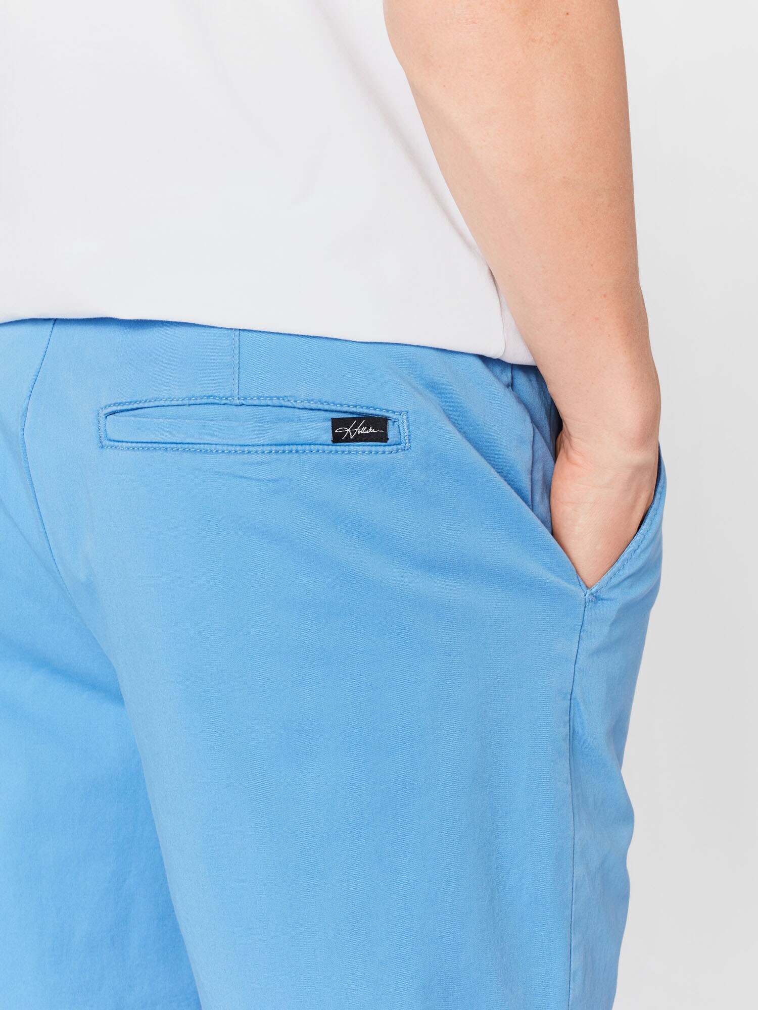 HOLLISTER Pantaloni eleganți albastru deschis - Pled.ro