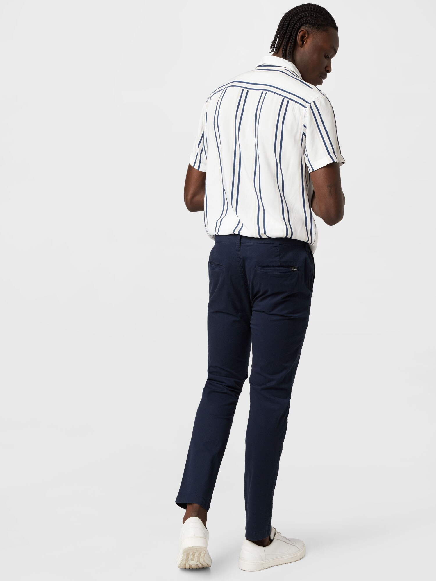 HOLLISTER Pantaloni eleganți bleumarin - Pled.ro