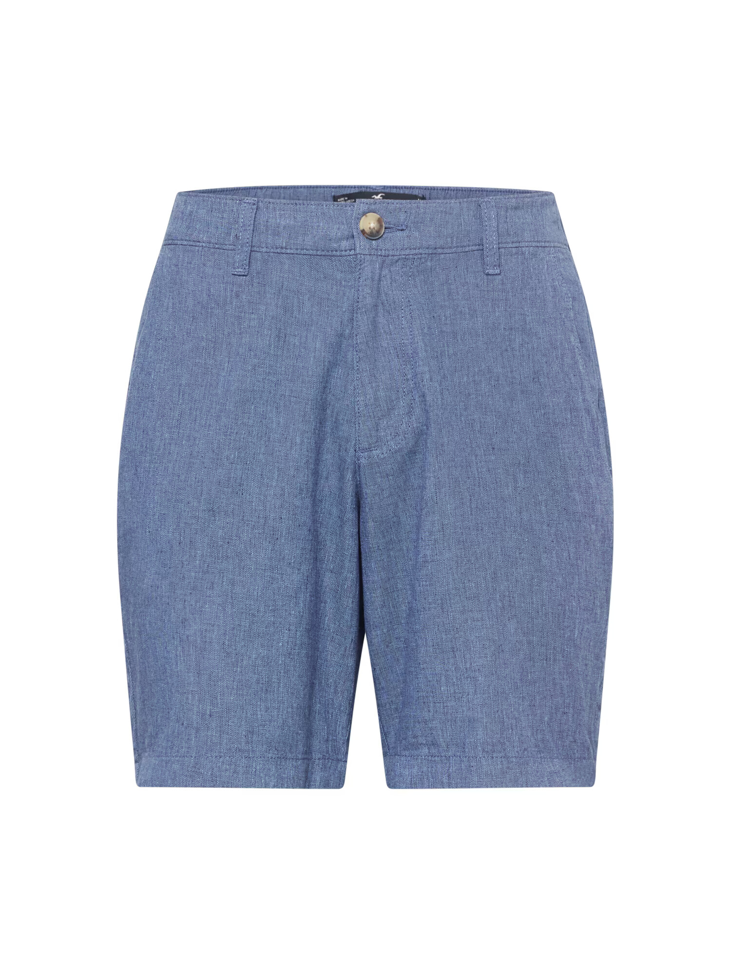 HOLLISTER Pantaloni eleganți bleumarin / alb - Pled.ro