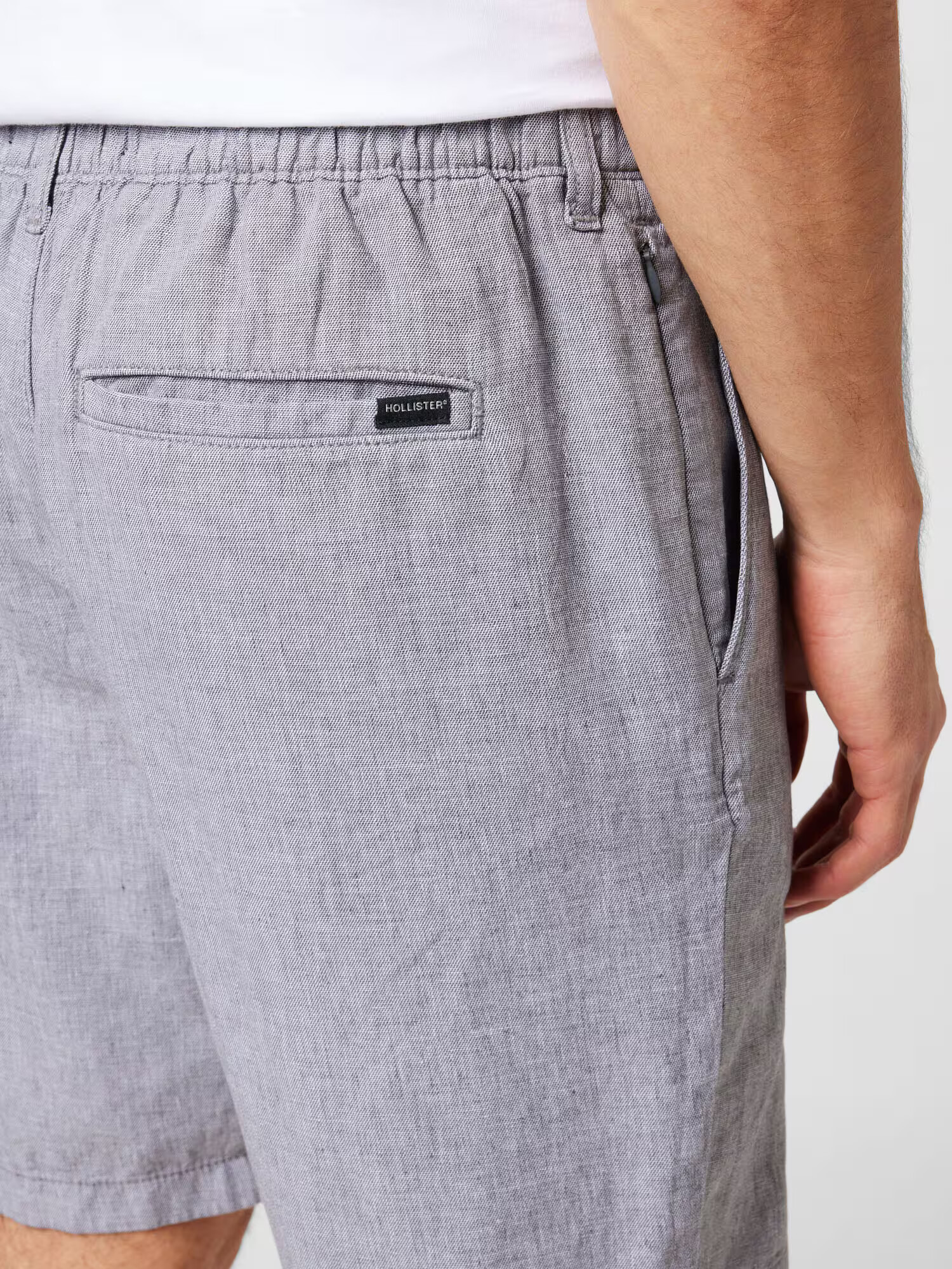 HOLLISTER Pantaloni eleganți gri denim - Pled.ro