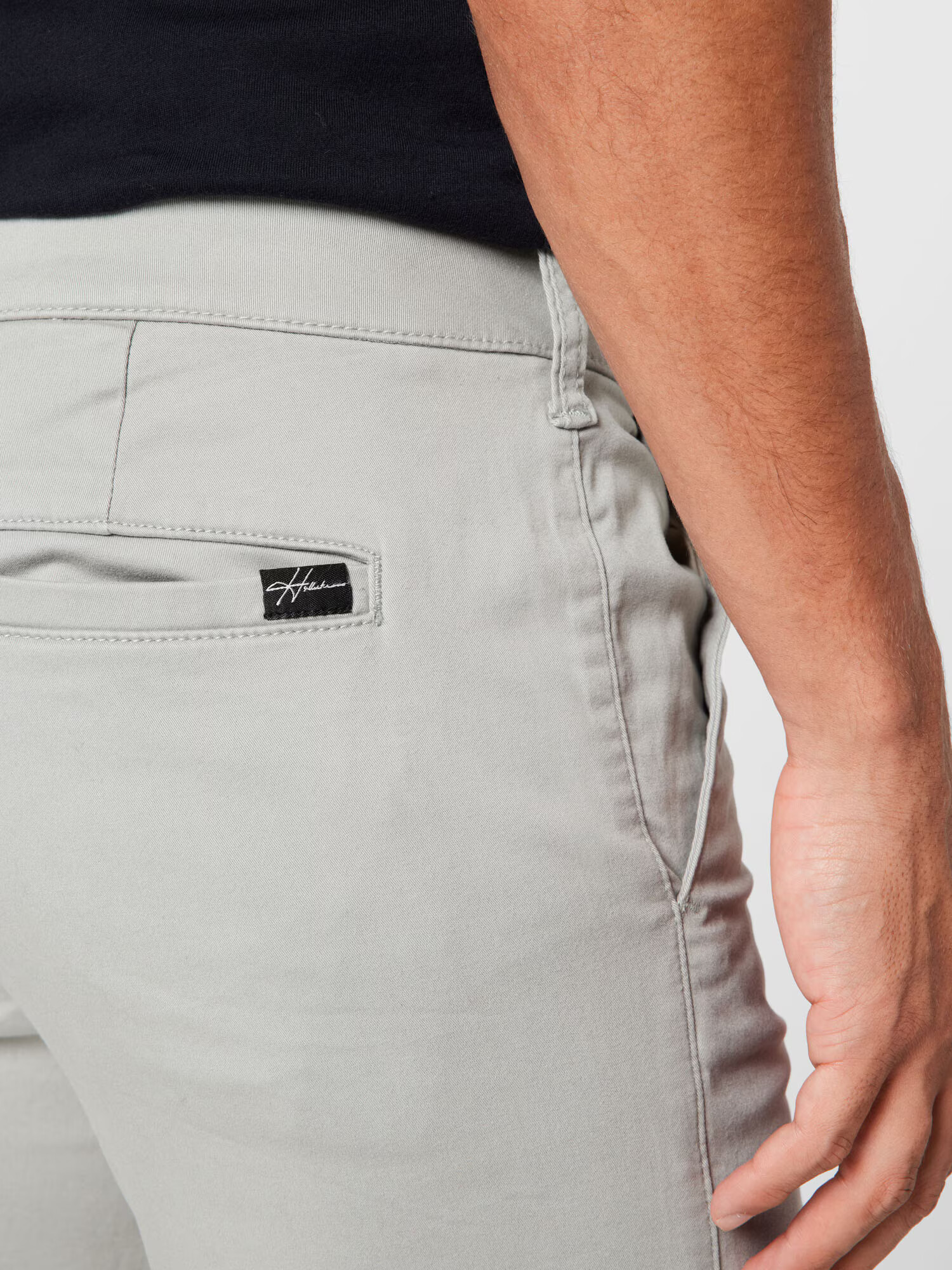 HOLLISTER Pantaloni eleganți gri piatră - Pled.ro