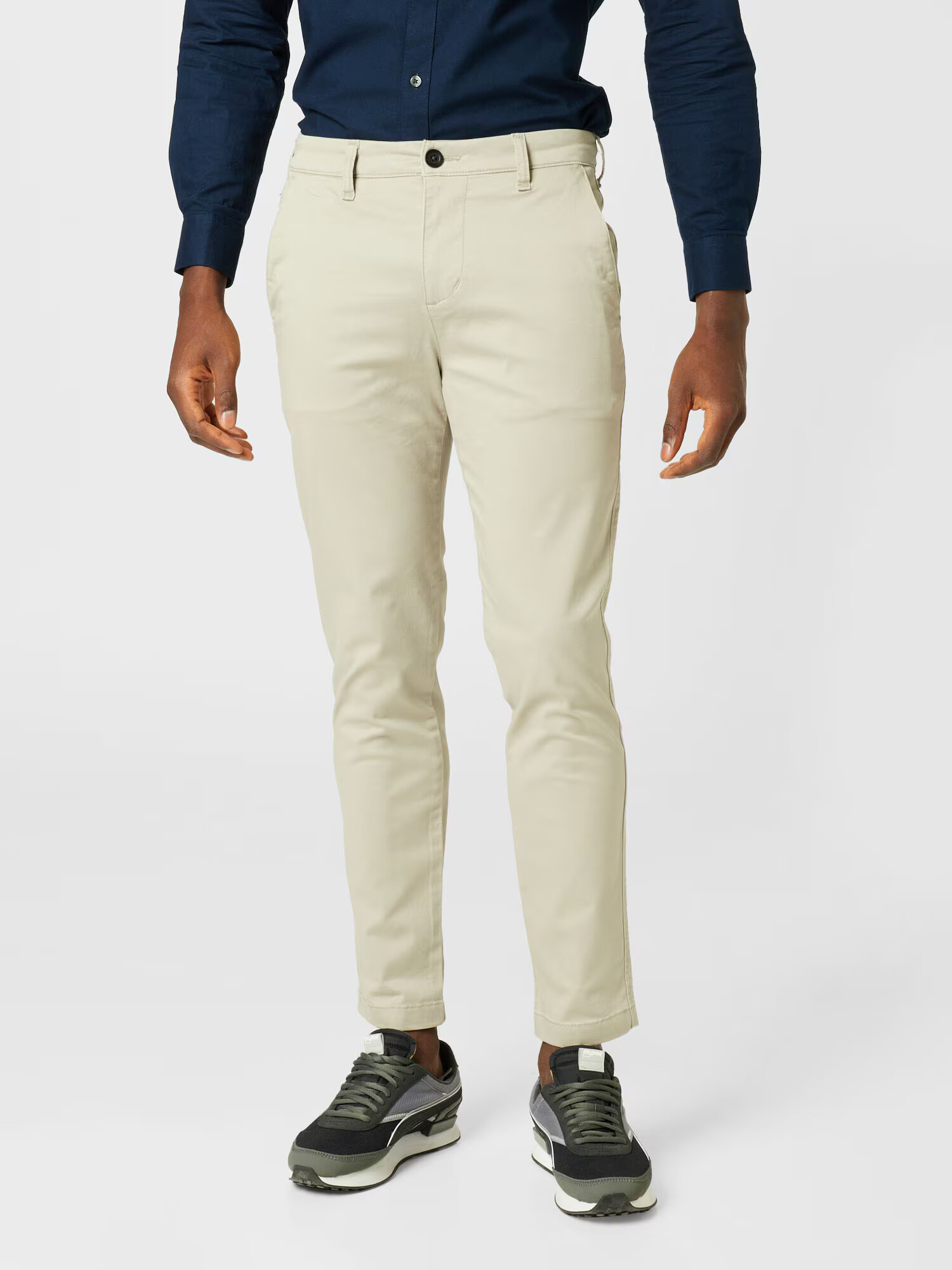 HOLLISTER Pantaloni eleganți verde pastel - Pled.ro