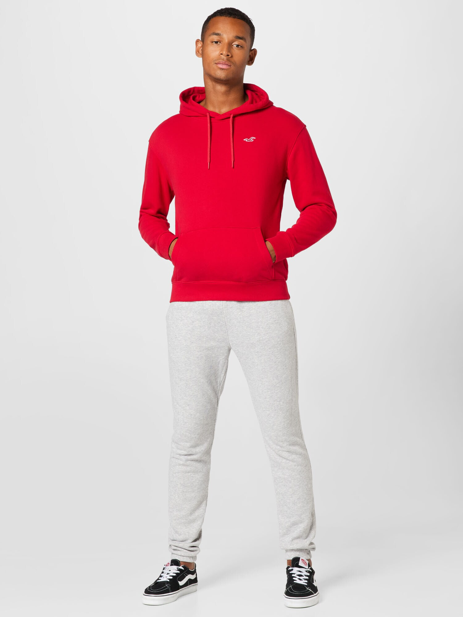 HOLLISTER Pantaloni gri amestecat - Pled.ro