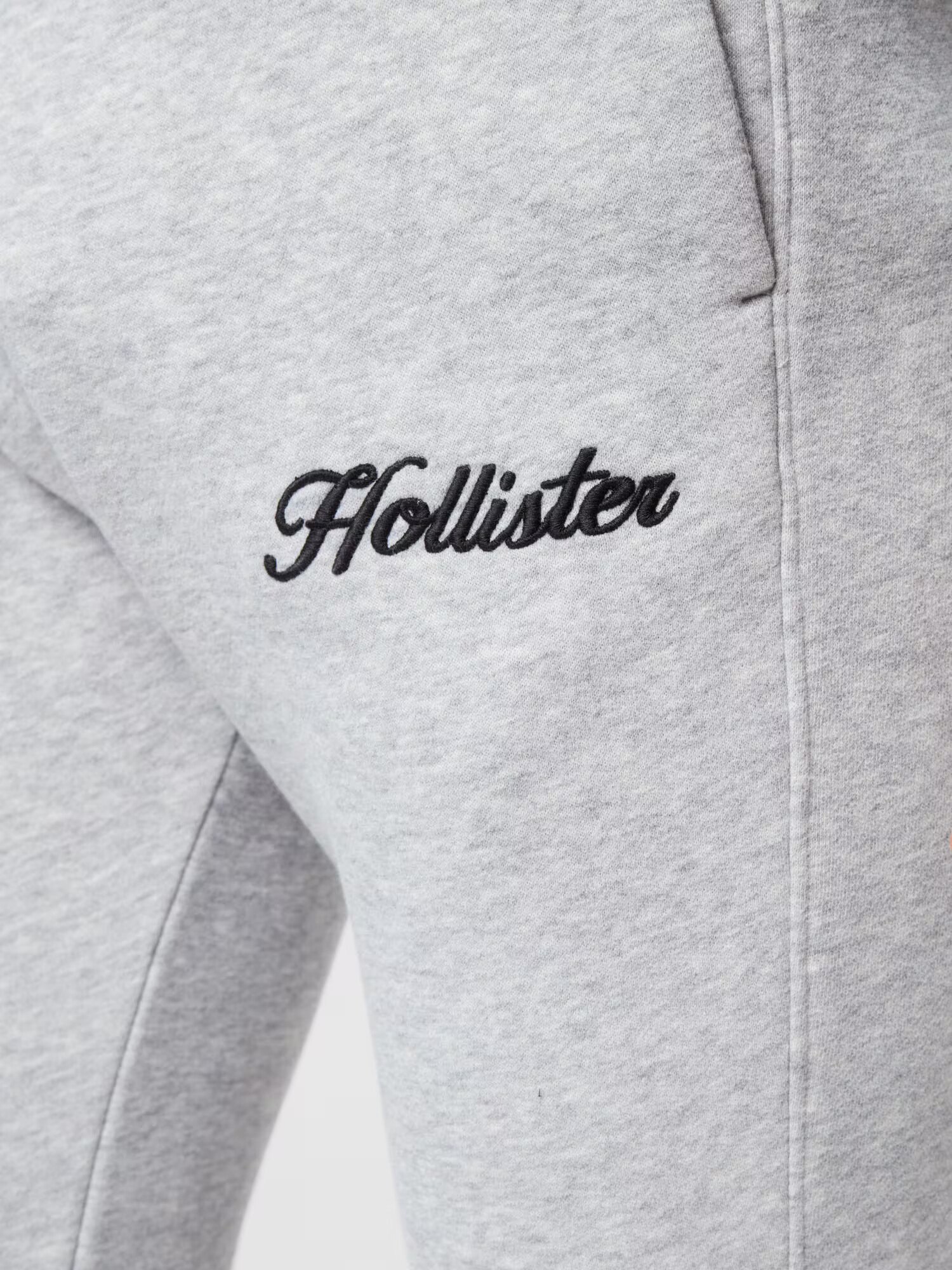 HOLLISTER Pantaloni gri amestecat / negru - Pled.ro