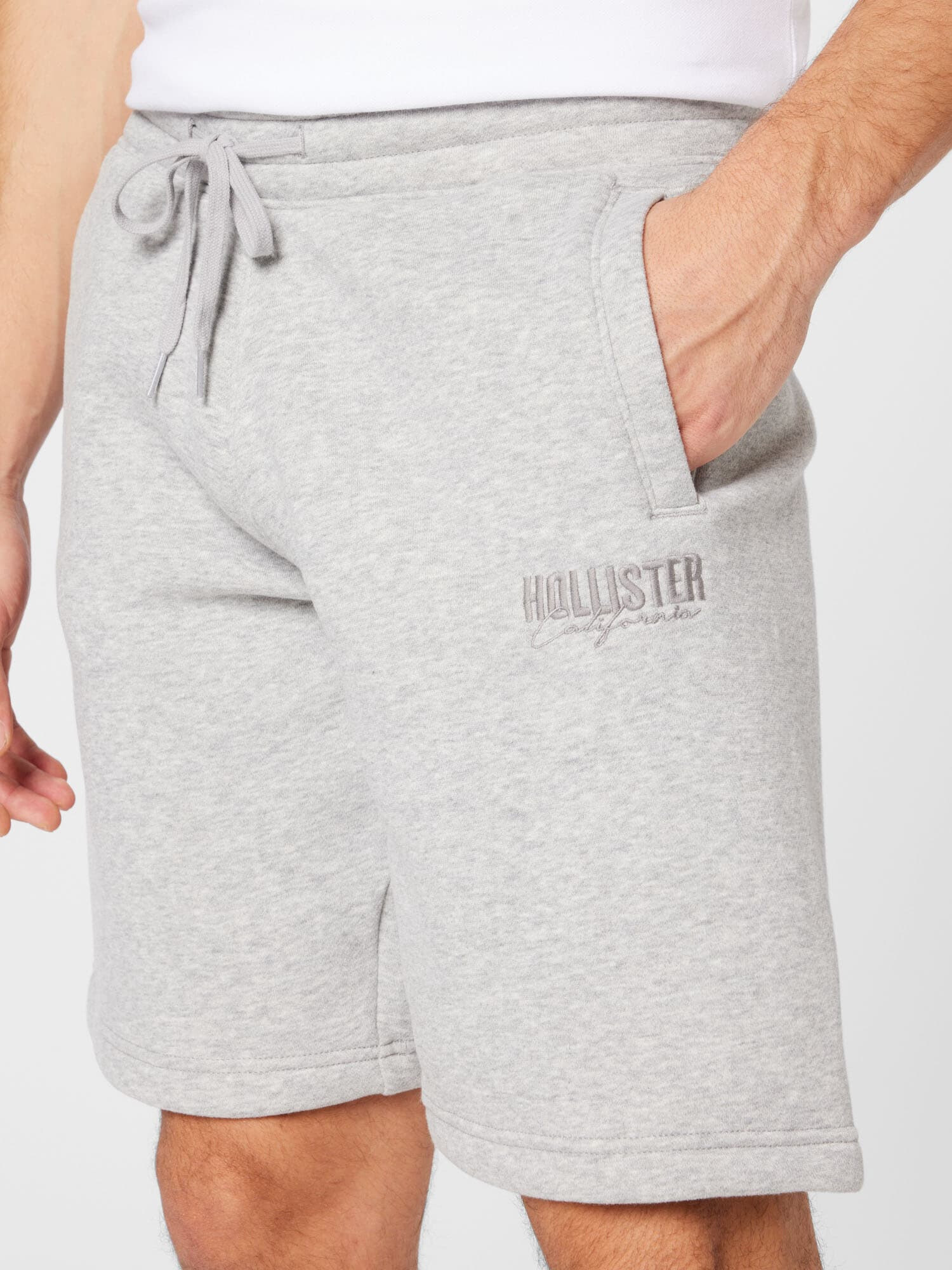 HOLLISTER Pantaloni gri deschis - Pled.ro