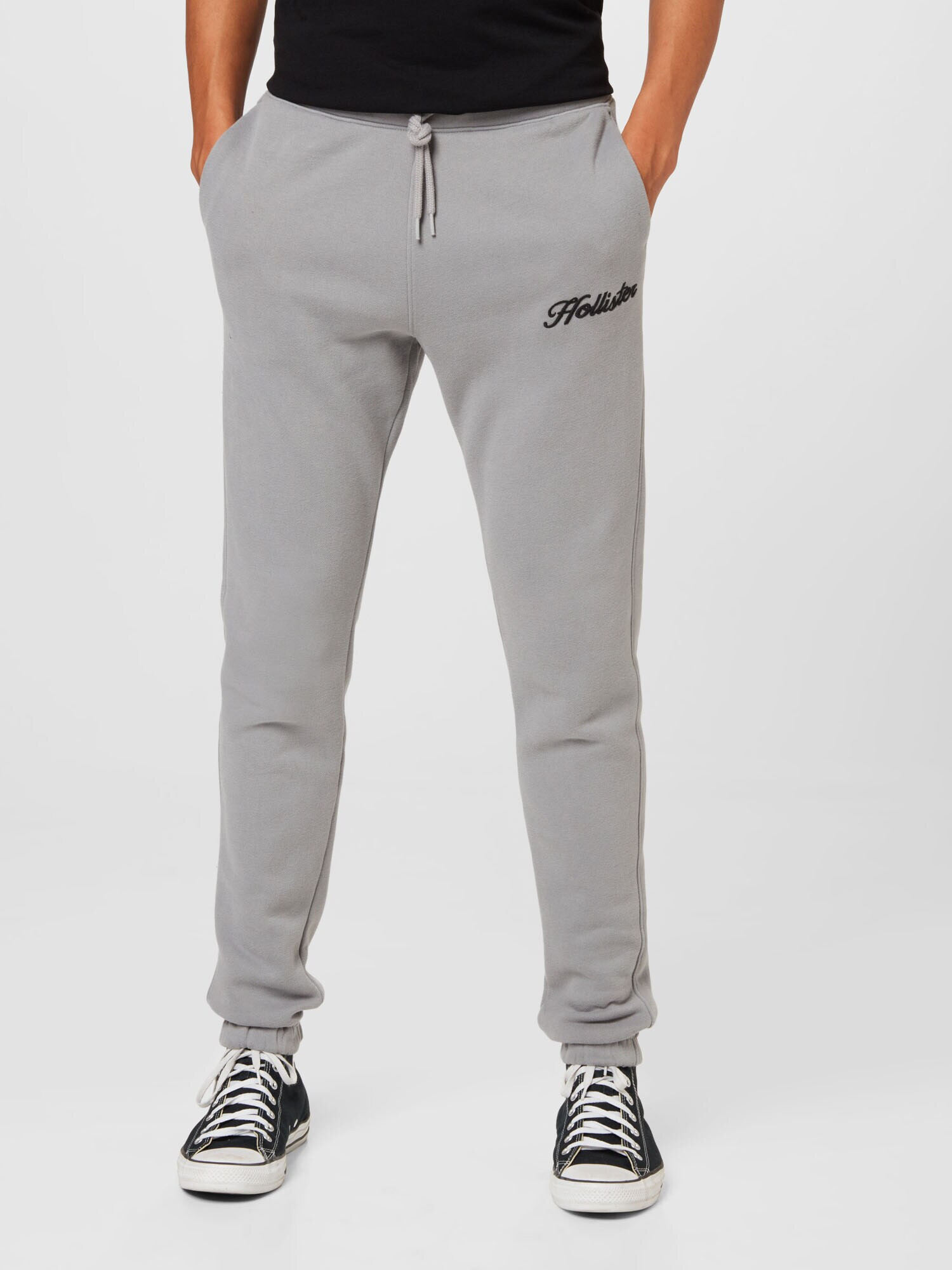 HOLLISTER Pantaloni gri deschis - Pled.ro