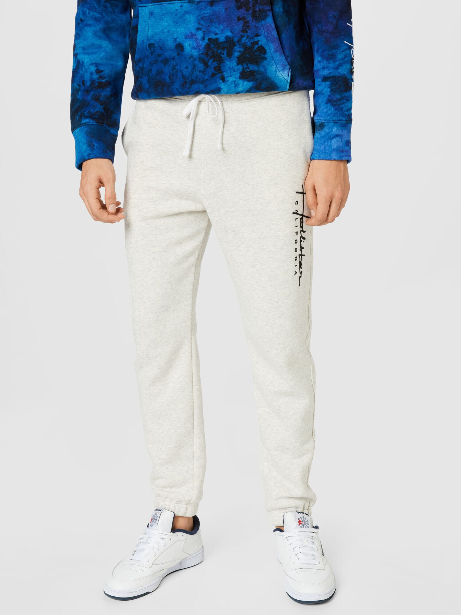 HOLLISTER Pantaloni gri deschis - Pled.ro