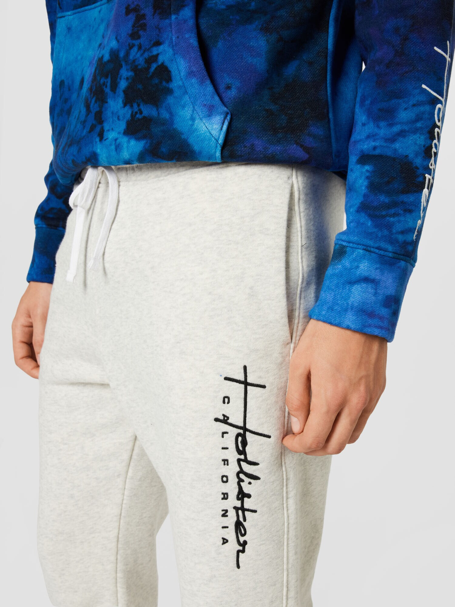 HOLLISTER Pantaloni gri deschis - Pled.ro