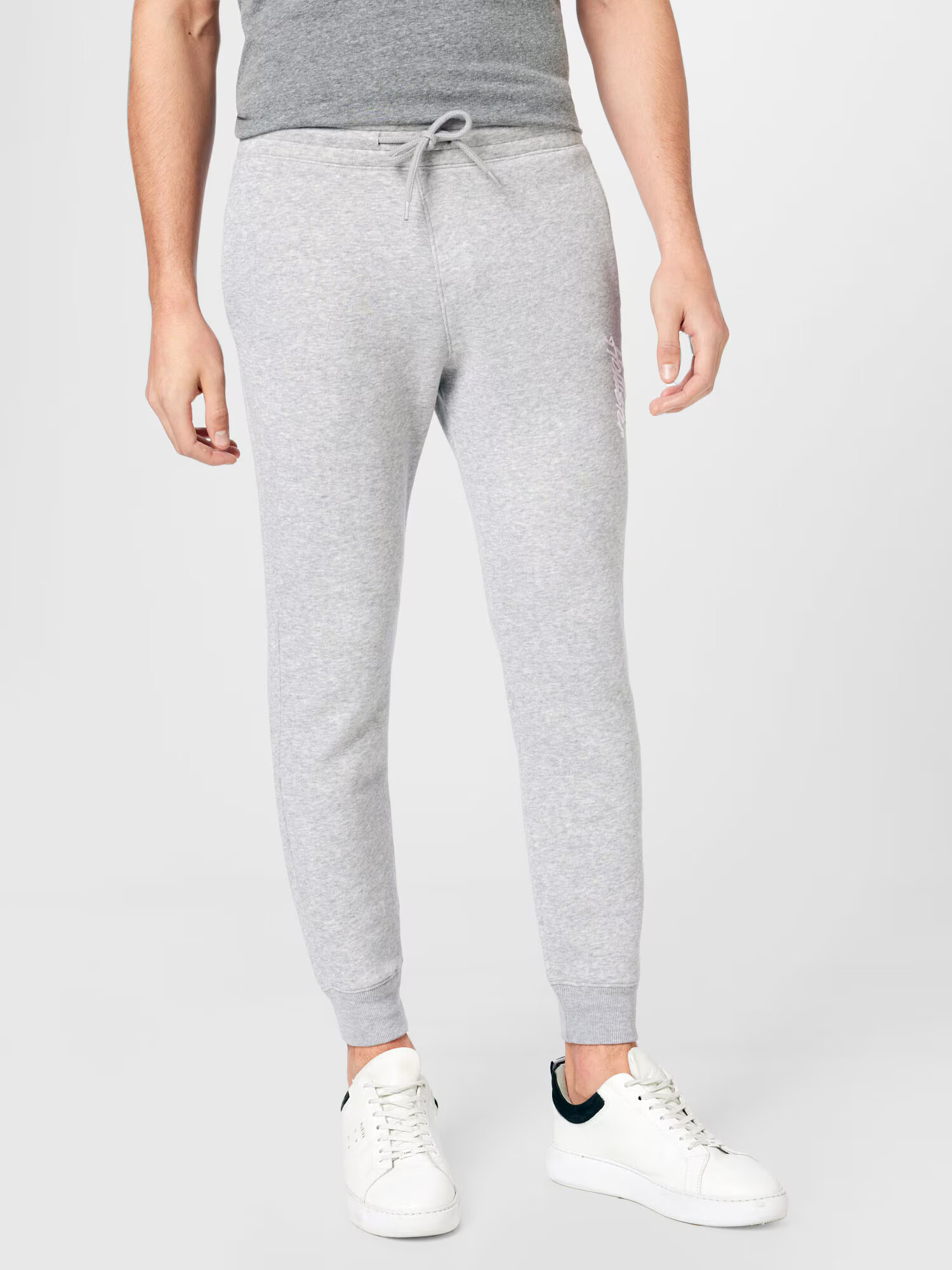 HOLLISTER Pantaloni gri deschis - Pled.ro