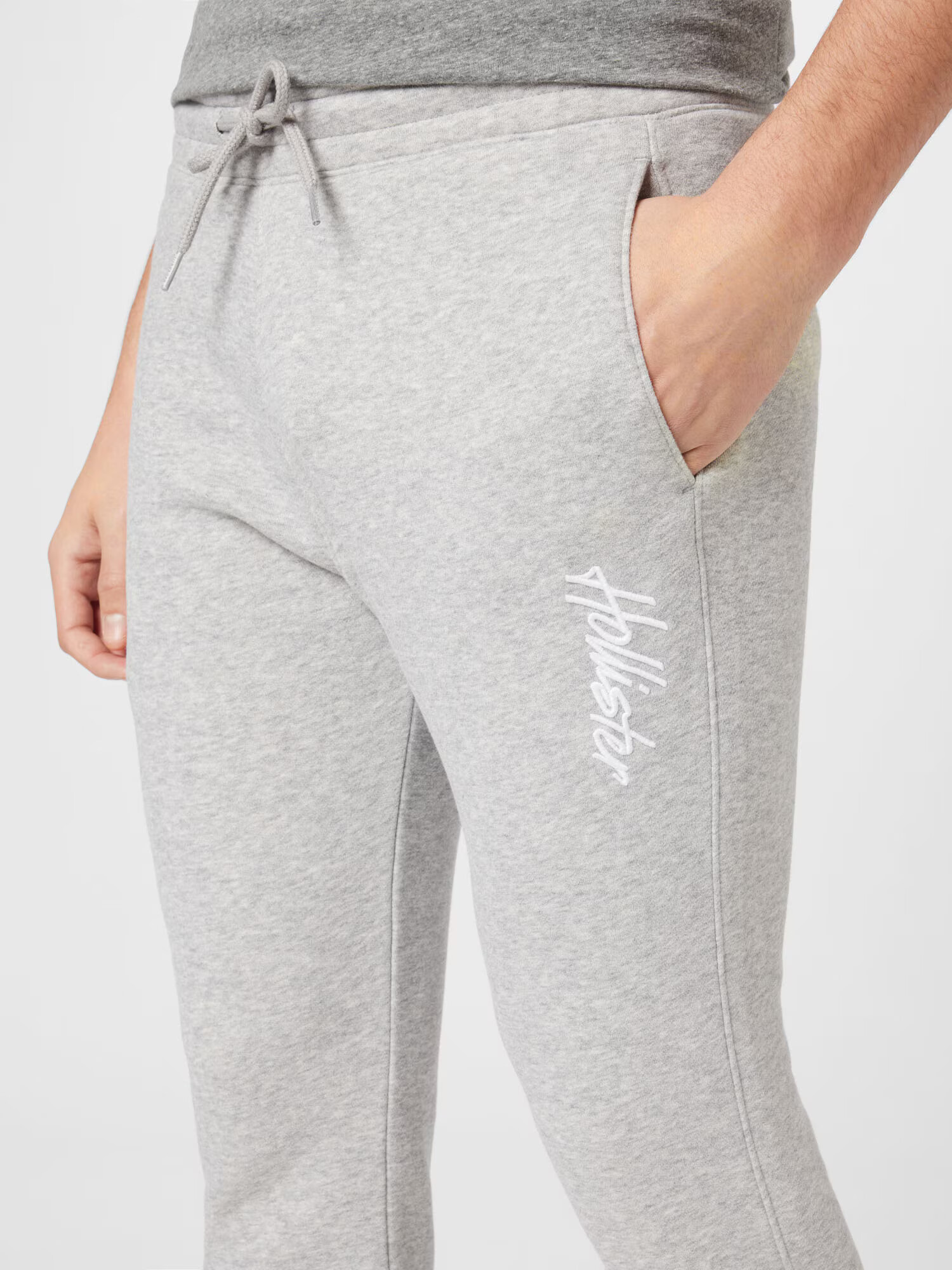 HOLLISTER Pantaloni gri deschis - Pled.ro