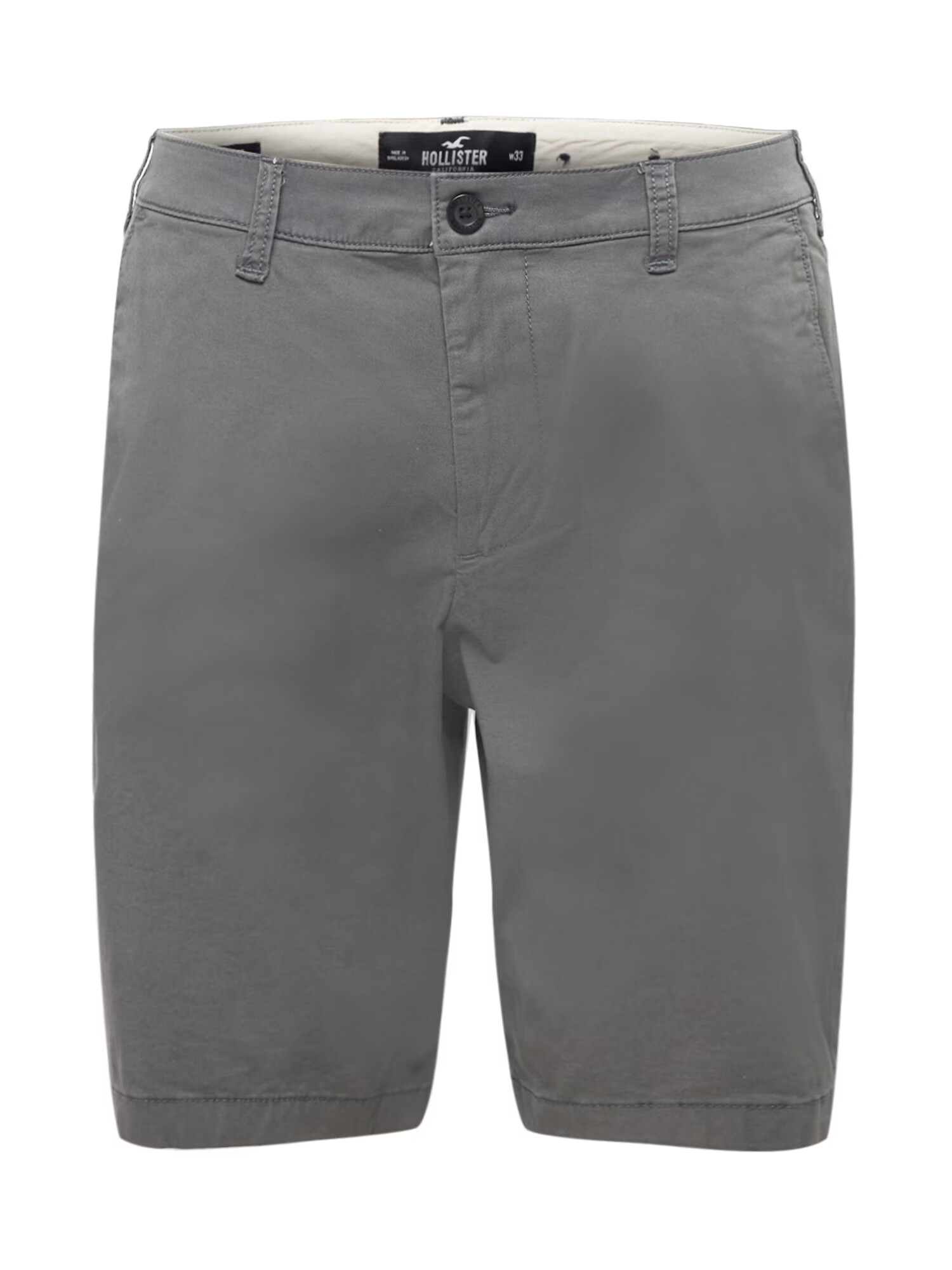 HOLLISTER Pantaloni gri grafit - Pled.ro