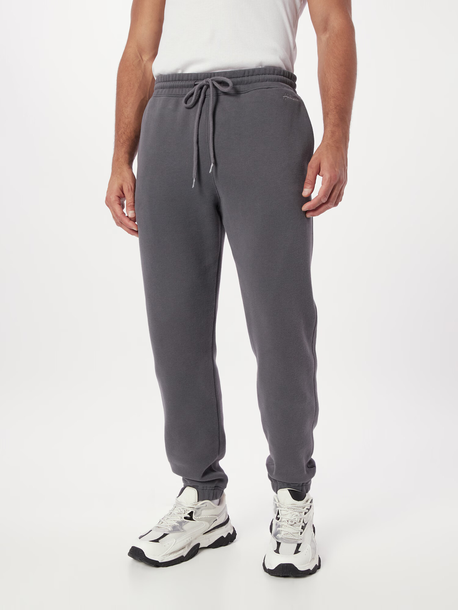 HOLLISTER Pantaloni gri / gri deschis / negru - Pled.ro