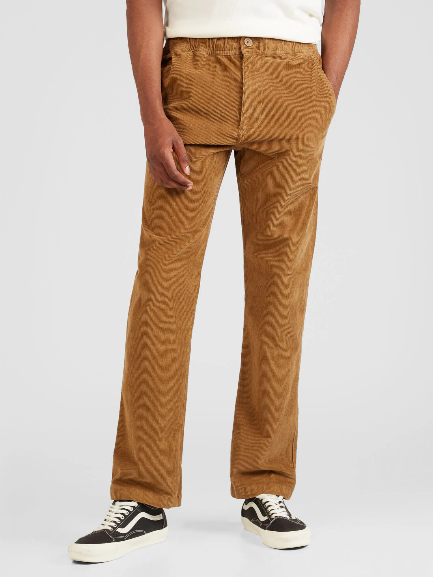 HOLLISTER Pantaloni maro caramel - Pled.ro