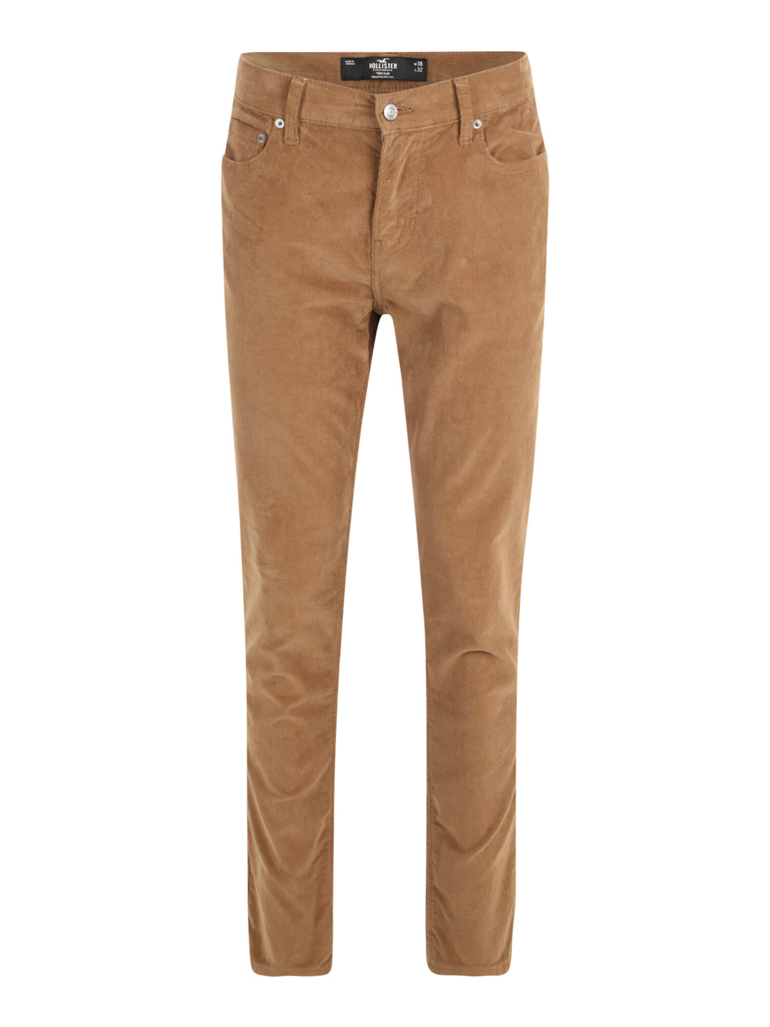 HOLLISTER Pantaloni maro coniac - Pled.ro