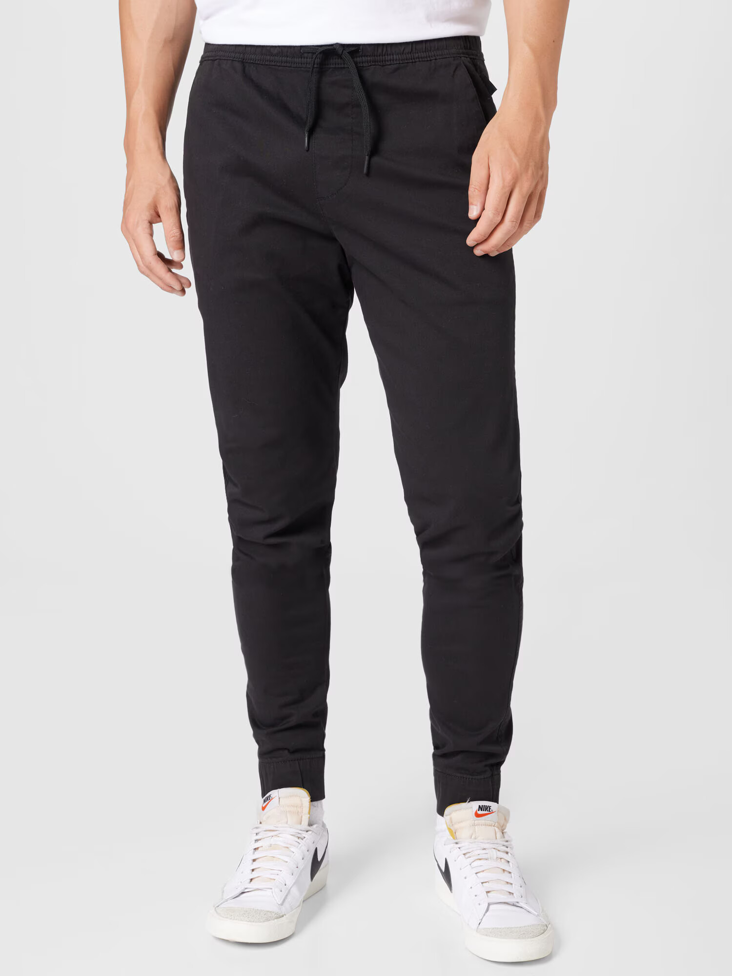 HOLLISTER Pantaloni maro coniac / maro deschis / negru - Pled.ro