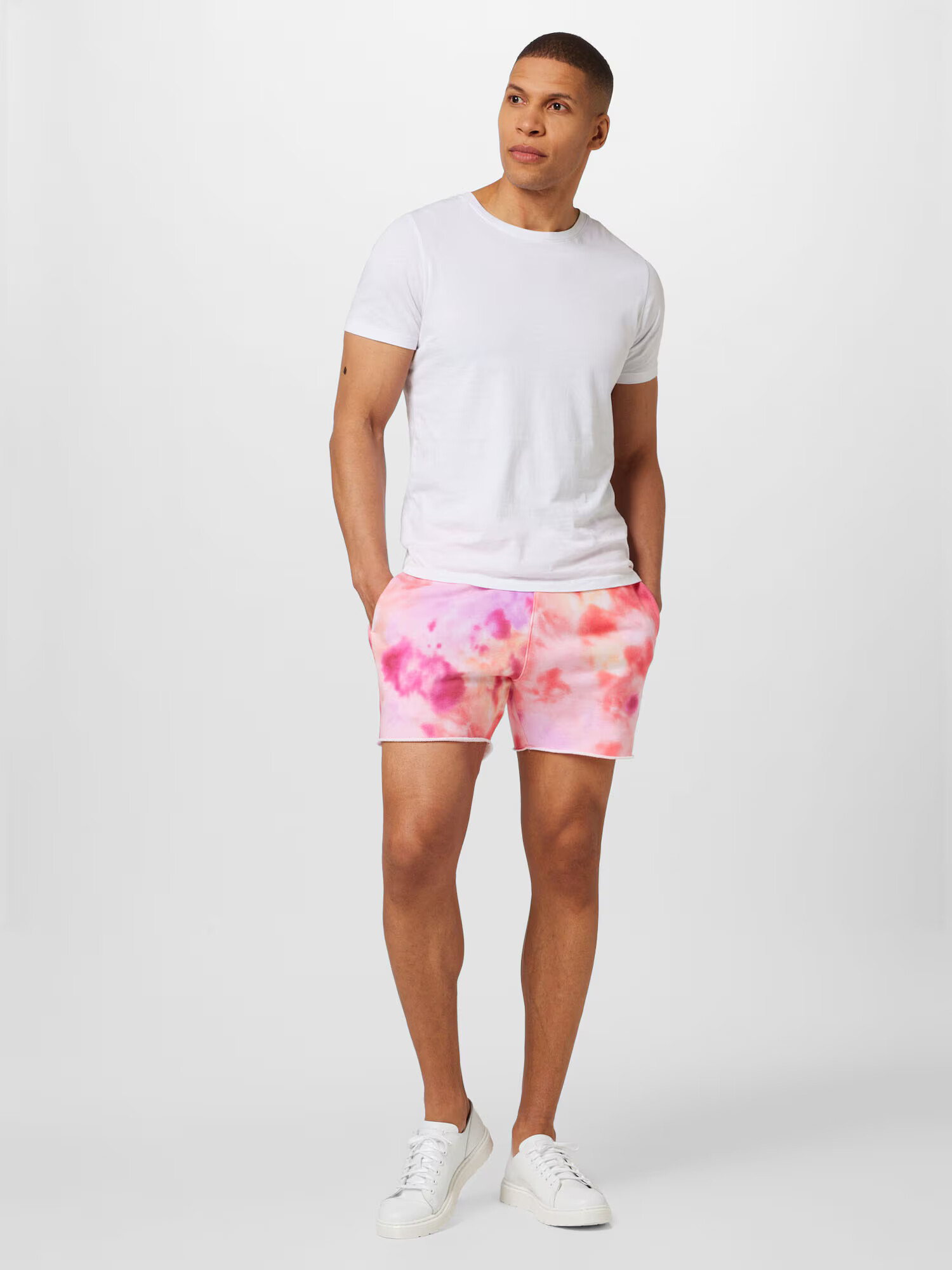 HOLLISTER Pantaloni mov liliachiu / portocaliu / roșu - Pled.ro