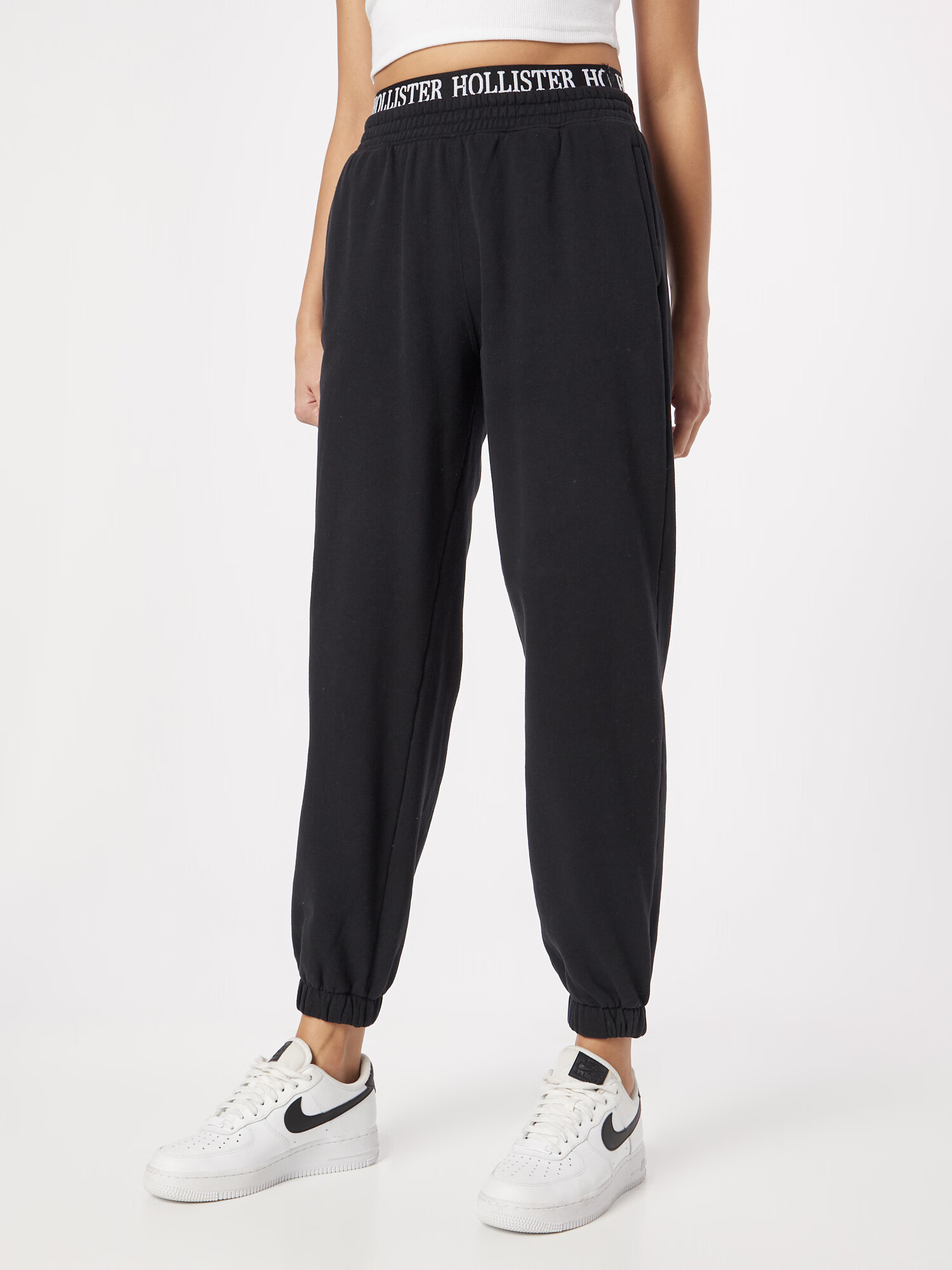 HOLLISTER Pantaloni negru - Pled.ro