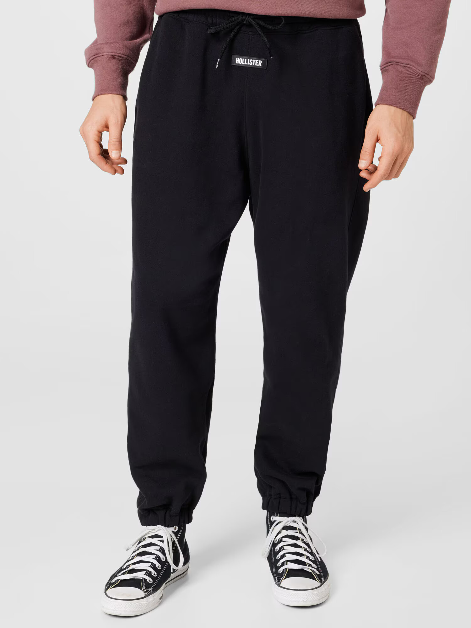 HOLLISTER Pantaloni negru - Pled.ro