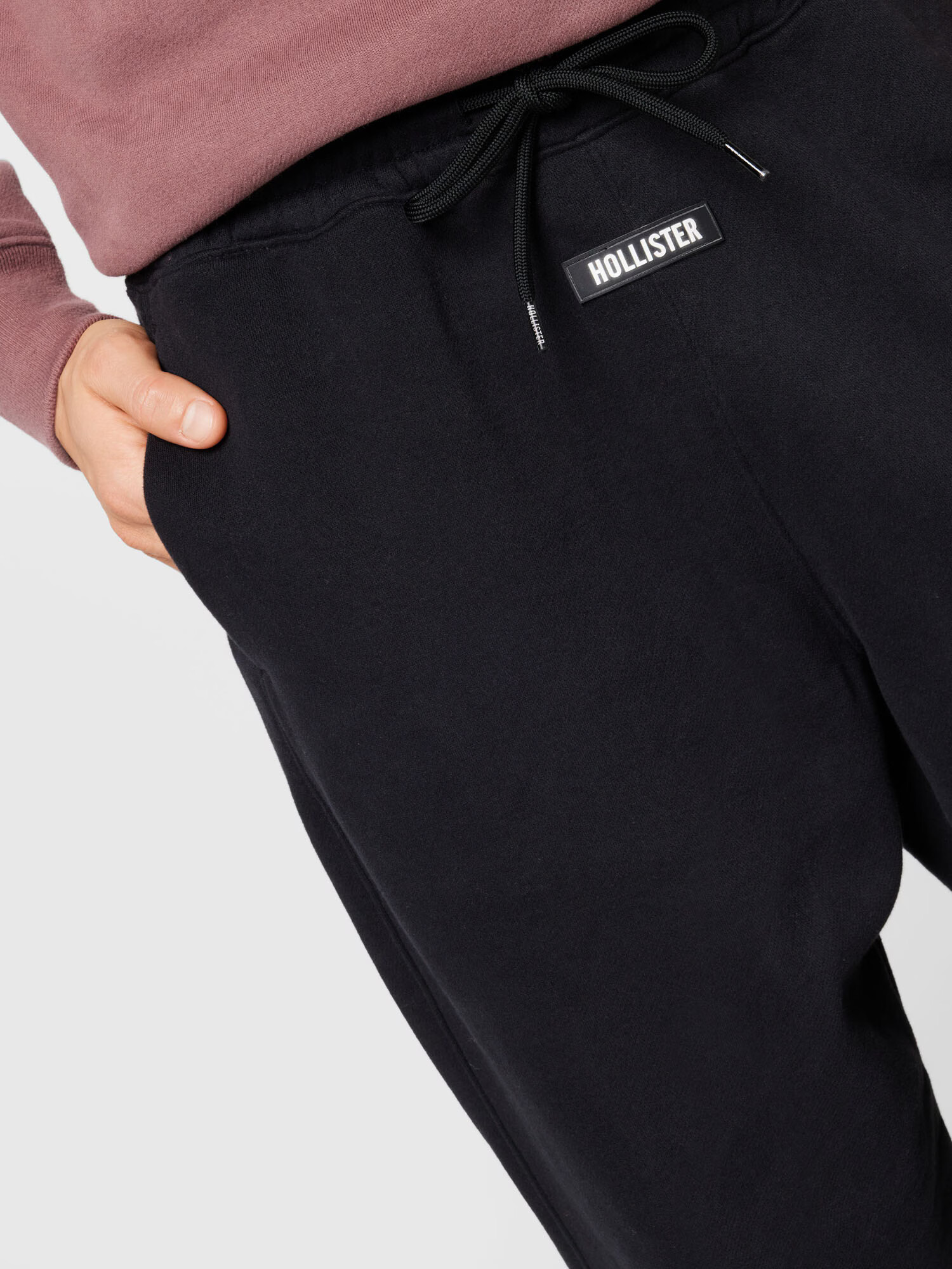 HOLLISTER Pantaloni negru - Pled.ro