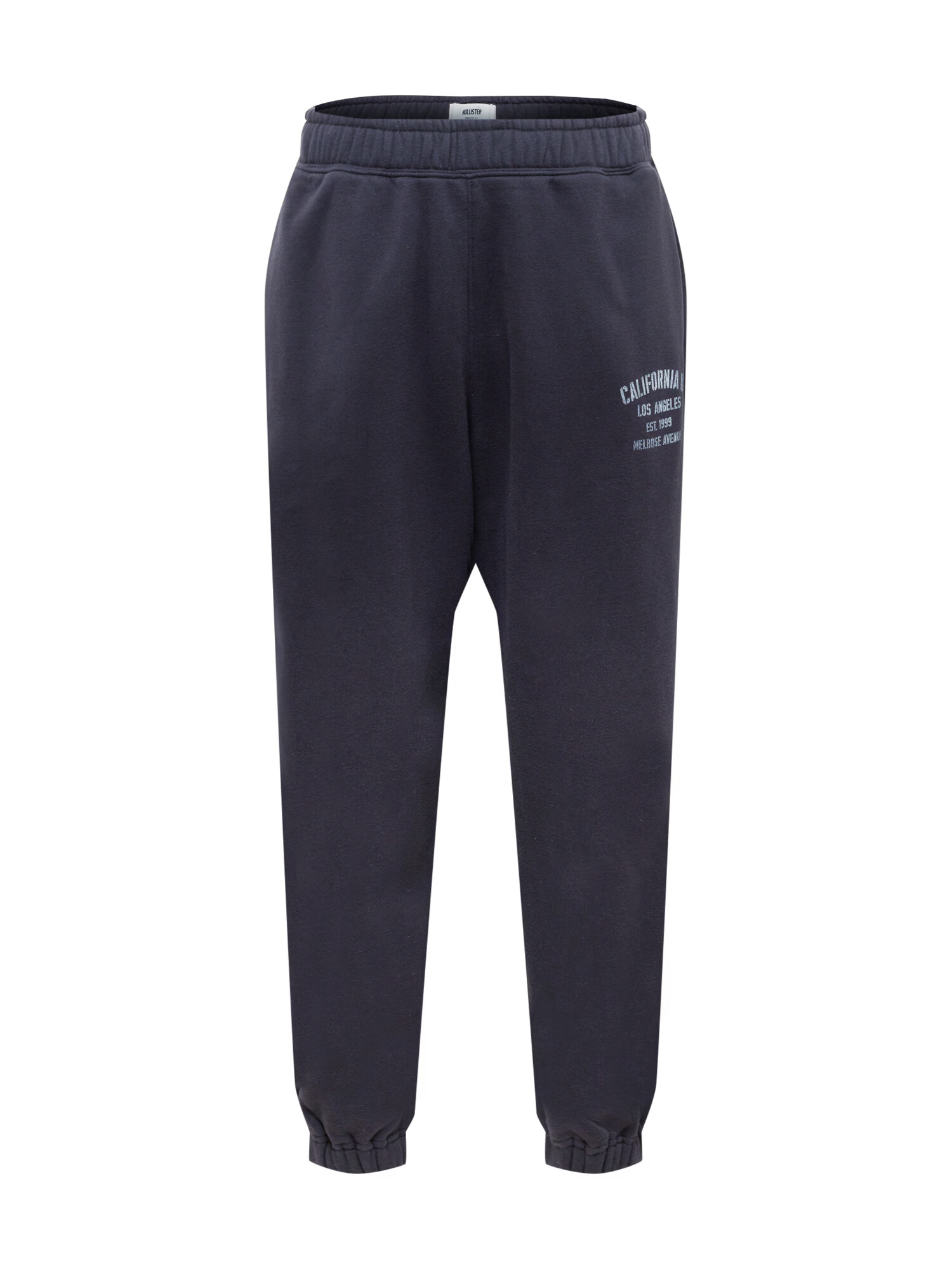 HOLLISTER Pantaloni negru / alb - Pled.ro