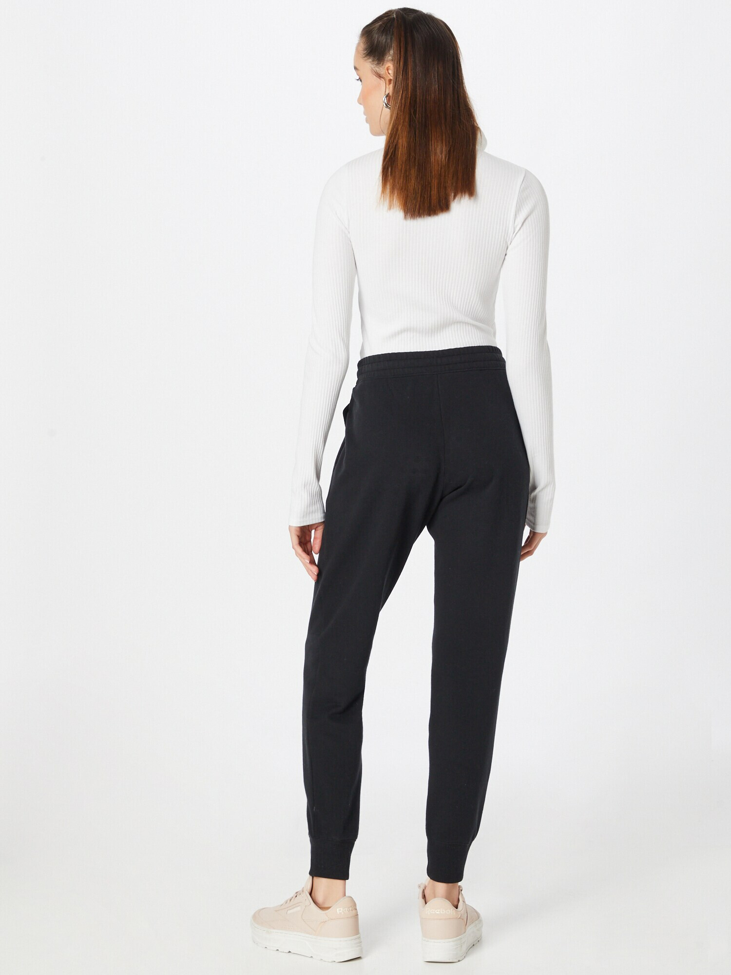 HOLLISTER Pantaloni negru / alb - Pled.ro