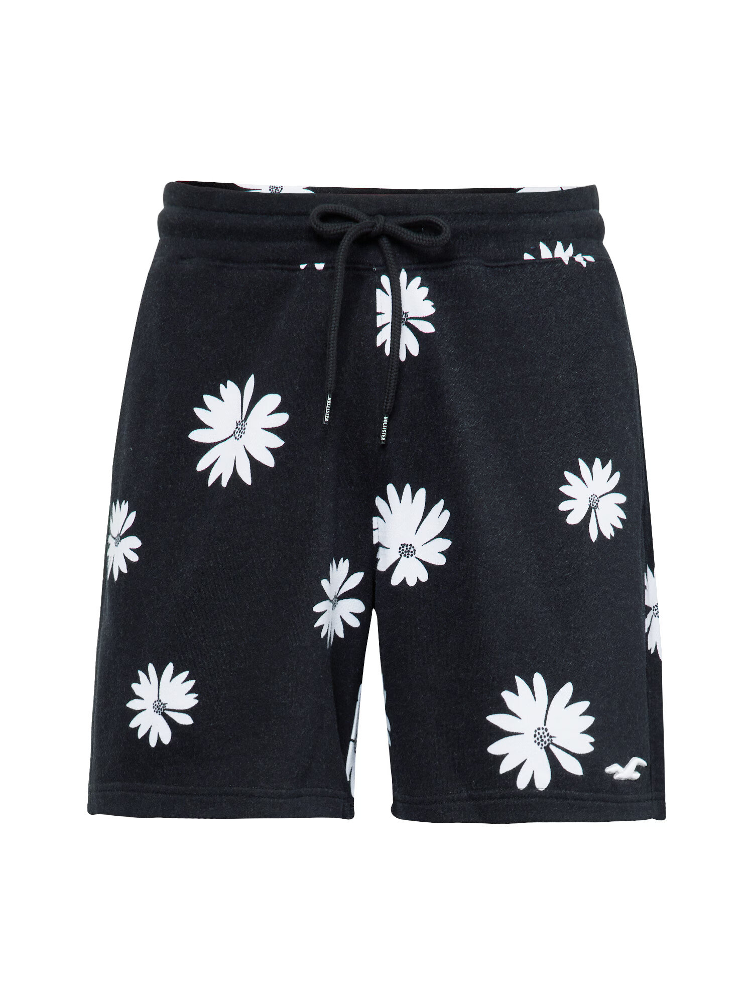 HOLLISTER Pantaloni negru / alb - Pled.ro