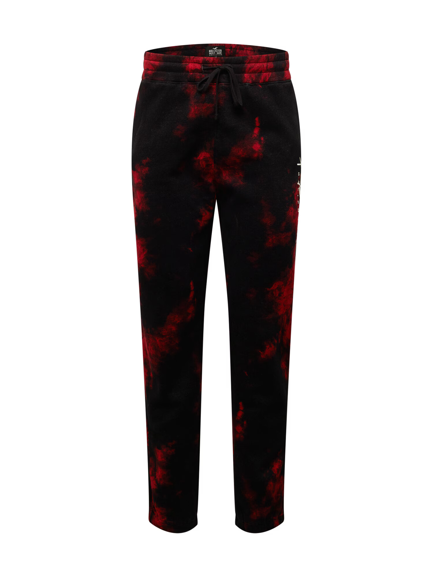 HOLLISTER Pantaloni roșu carmin / negru / alb - Pled.ro