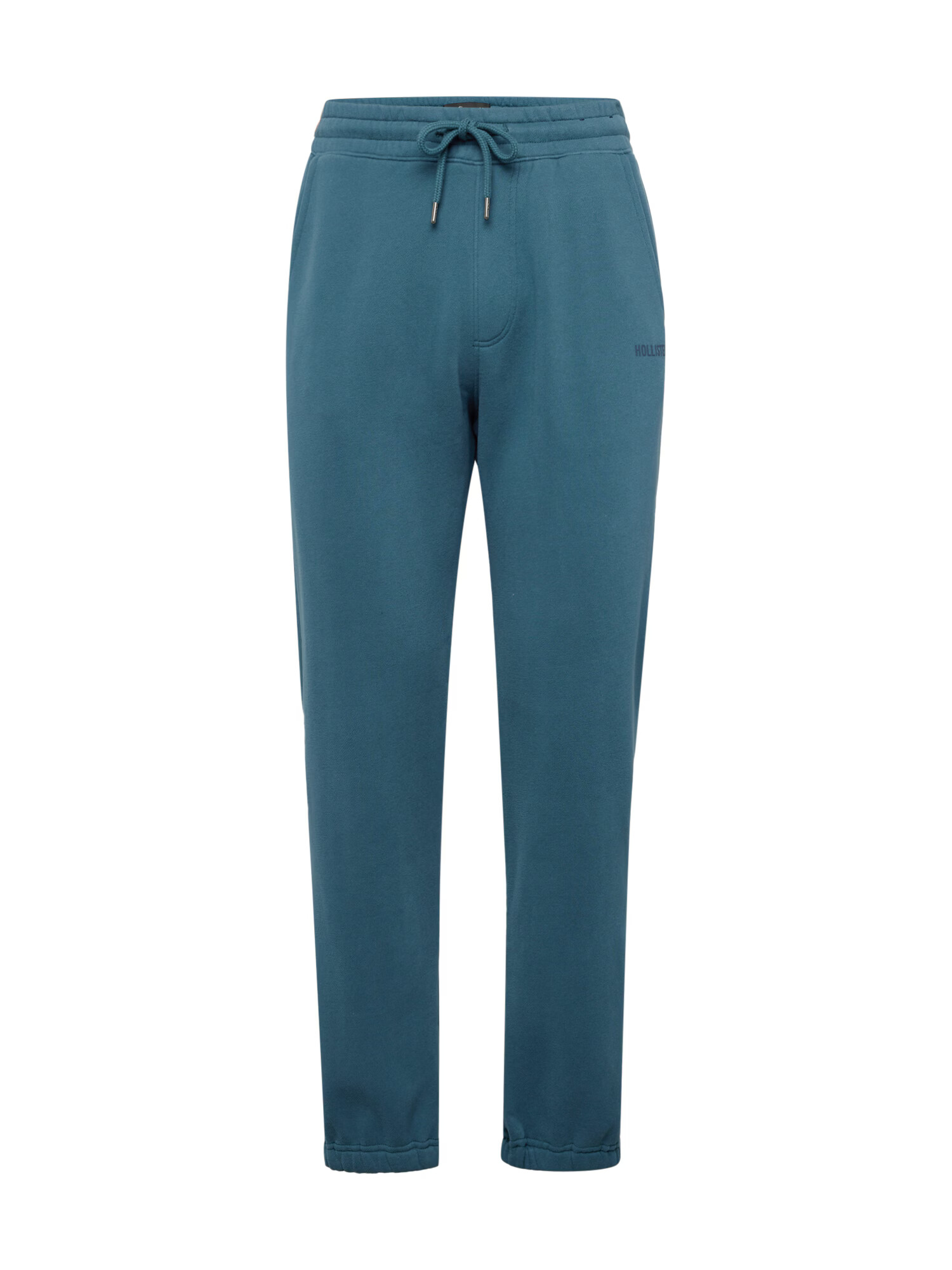 HOLLISTER Pantaloni verde petrol - Pled.ro