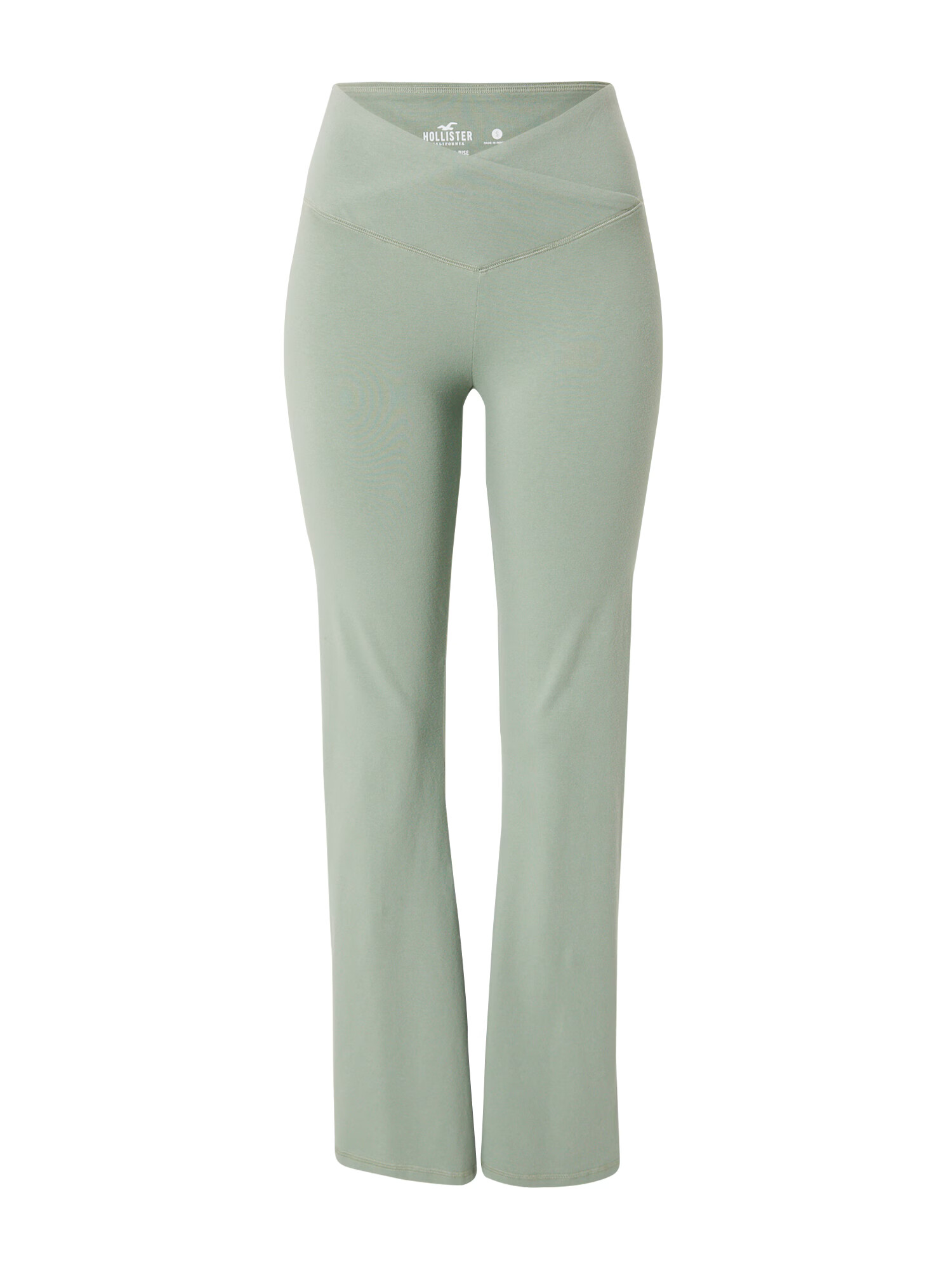 HOLLISTER Pantaloni verde pastel - Pled.ro