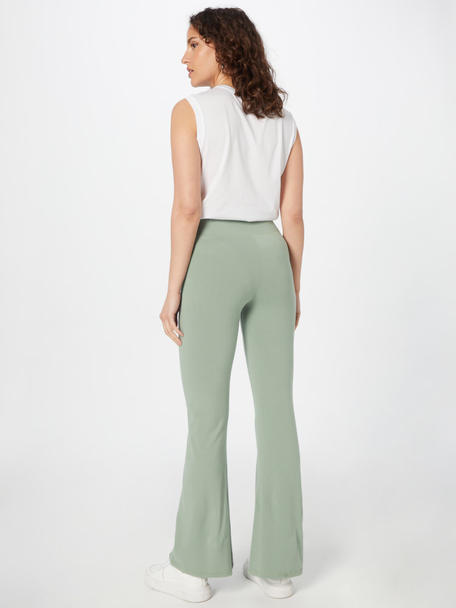 HOLLISTER Pantaloni verde pastel - Pled.ro