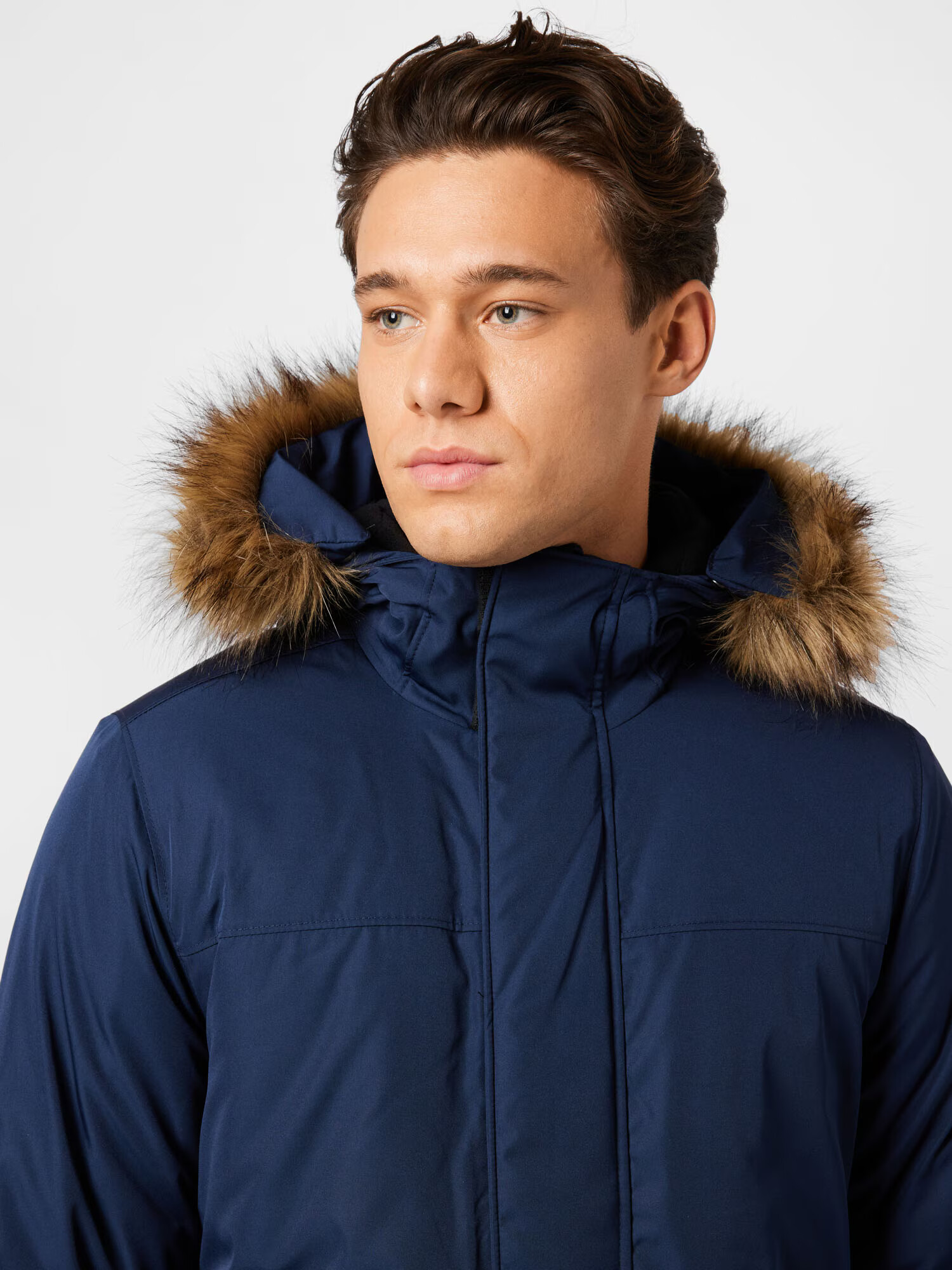 HOLLISTER Parka de iarnă bleumarin - Pled.ro