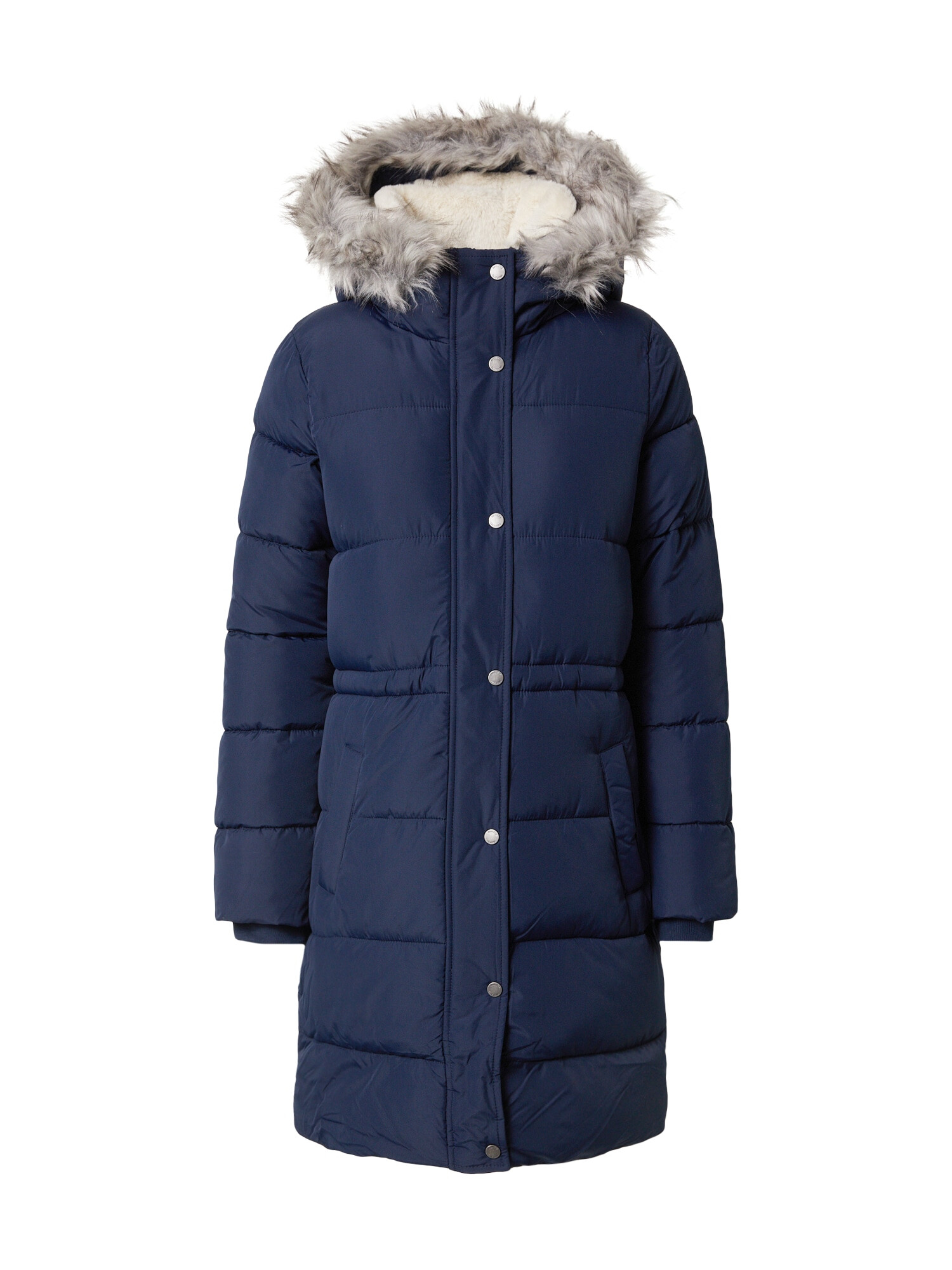 HOLLISTER Parka de iarnă bleumarin / gri amestecat - Pled.ro