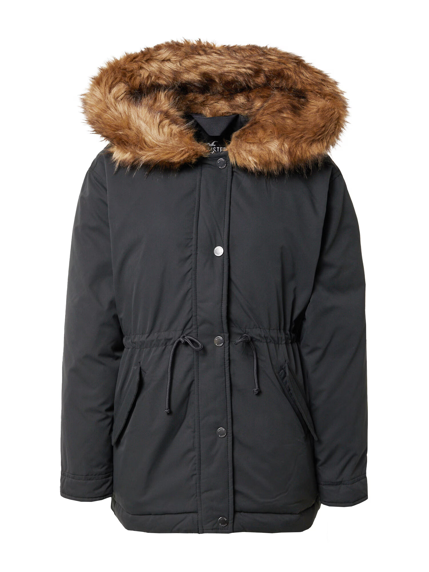 HOLLISTER Parka de iarnă 'EMEA' maro / negru - Pled.ro