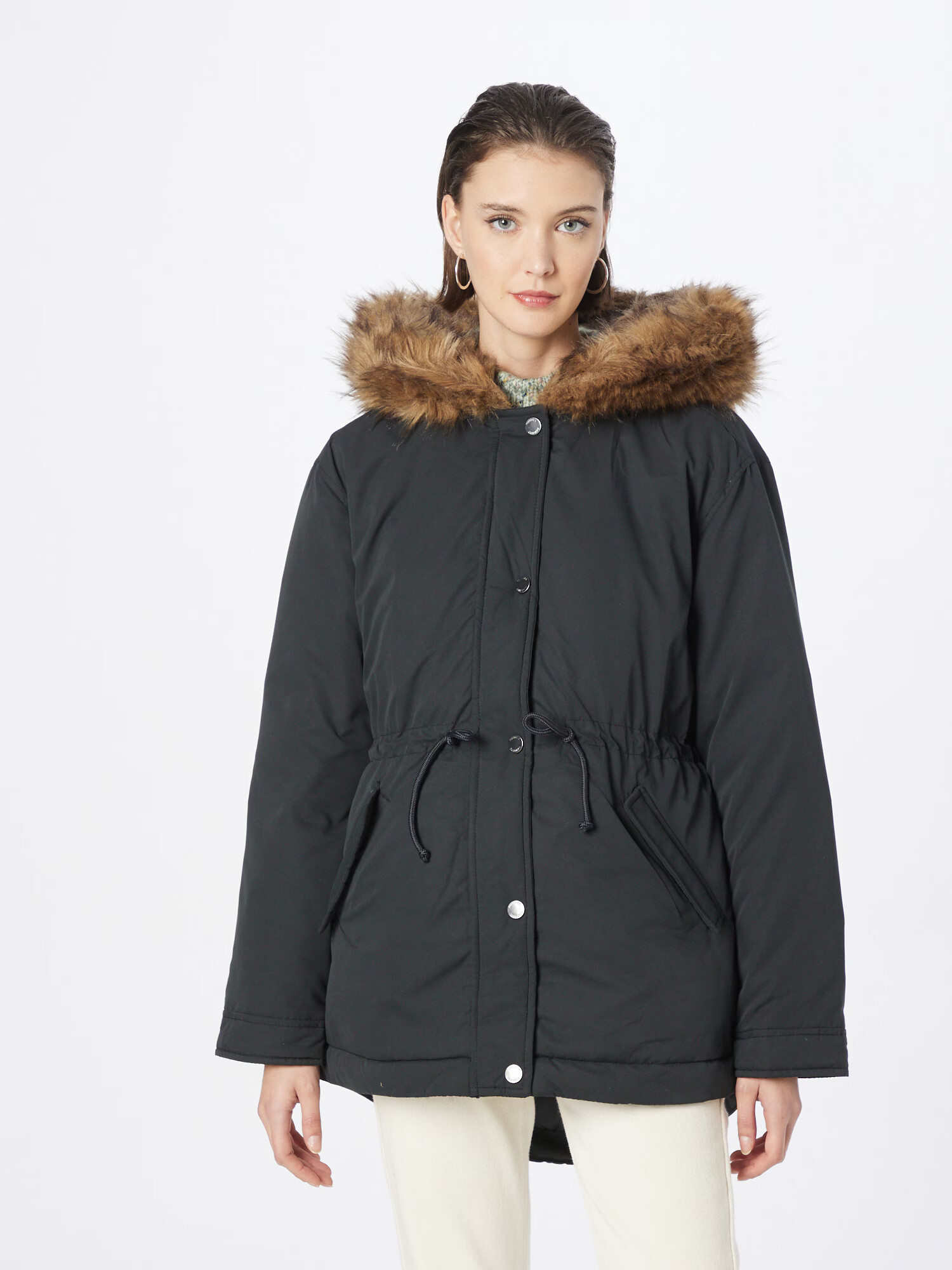 HOLLISTER Parka de iarnă 'EMEA' maro / negru - Pled.ro