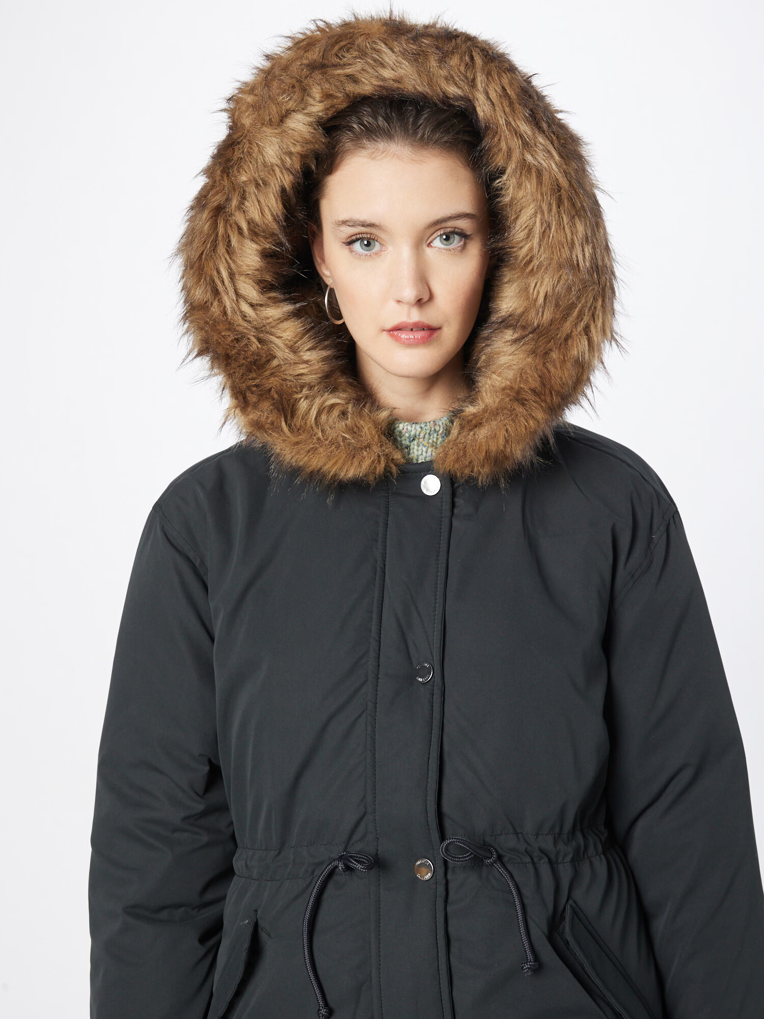 HOLLISTER Parka de iarnă 'EMEA' maro / negru - Pled.ro