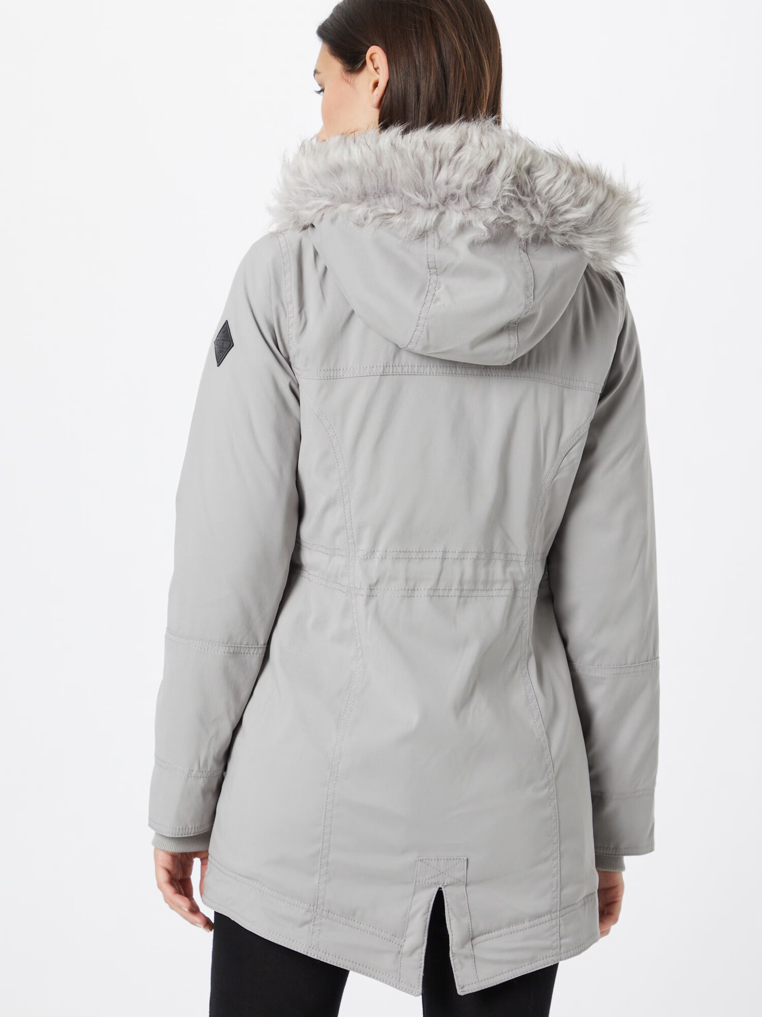 HOLLISTER Parka de primăvară-toamnă gri - Pled.ro