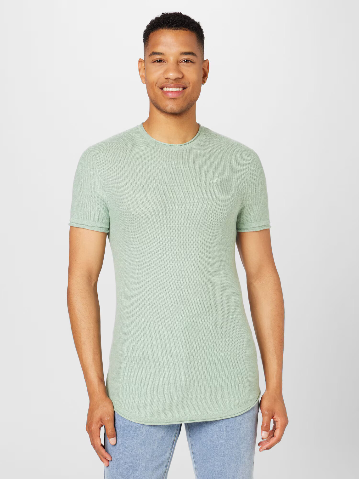 HOLLISTER Pulover verde mentă - Pled.ro