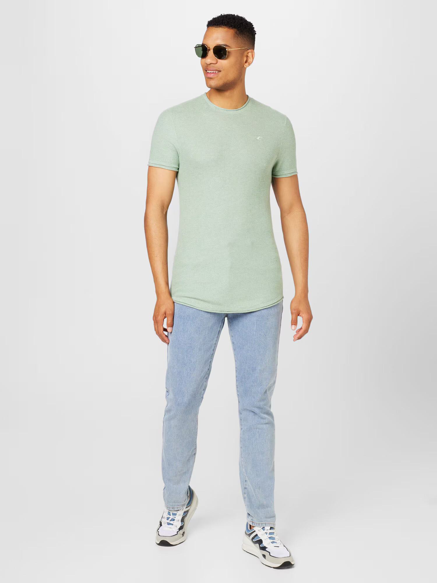 HOLLISTER Pulover verde mentă - Pled.ro