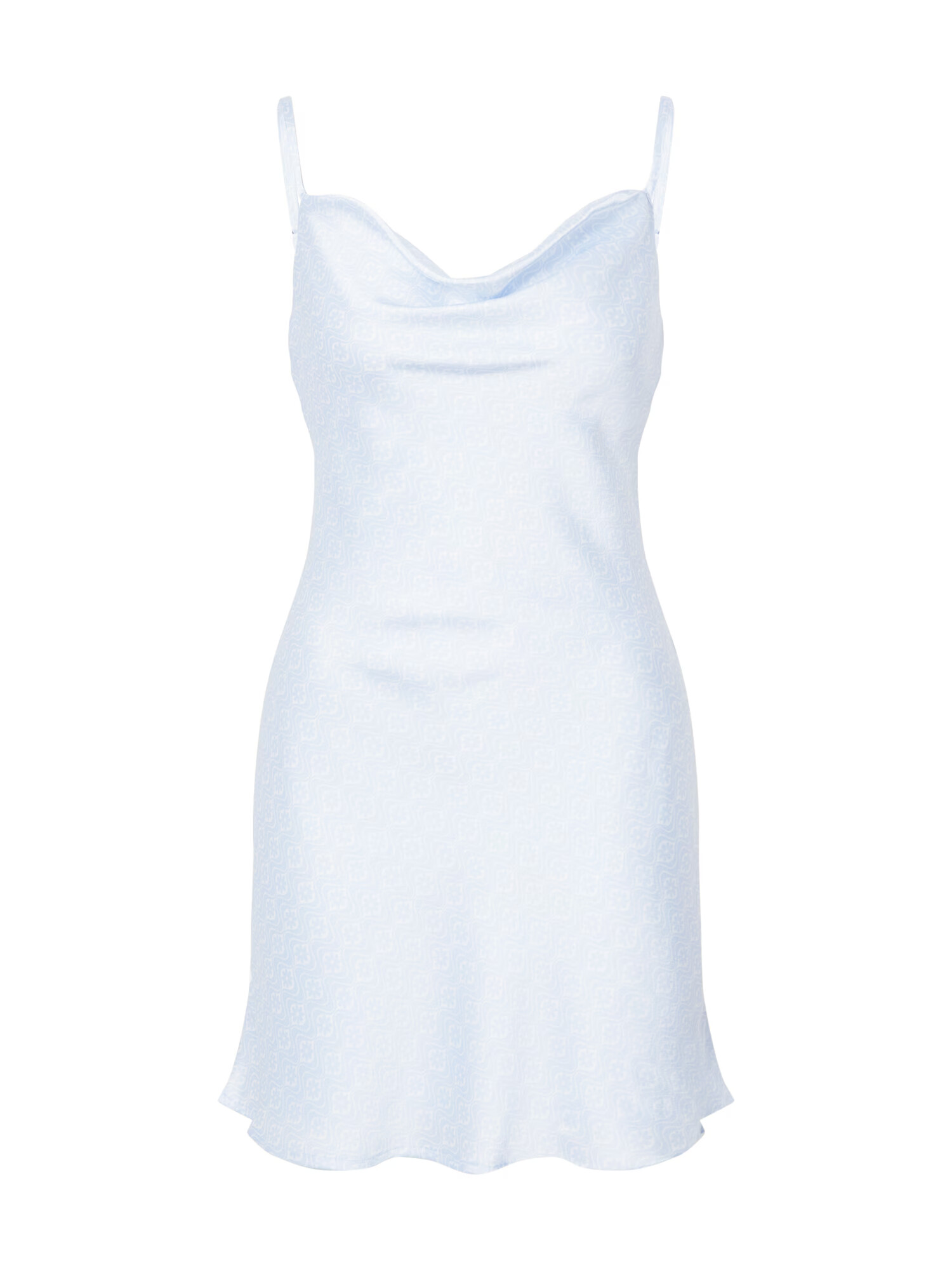 HOLLISTER Rochie albastru deschis / alb - Pled.ro