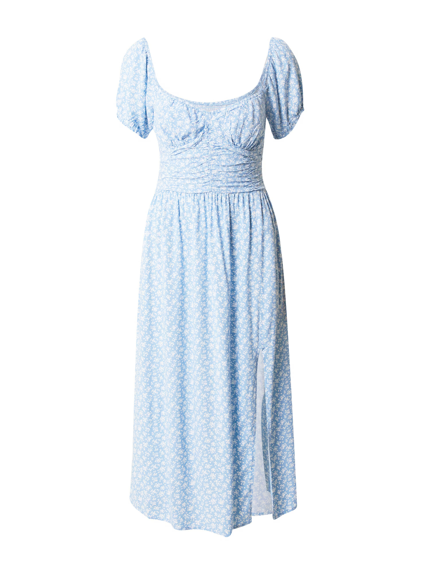 HOLLISTER Rochie albastru deschis / alb - Pled.ro