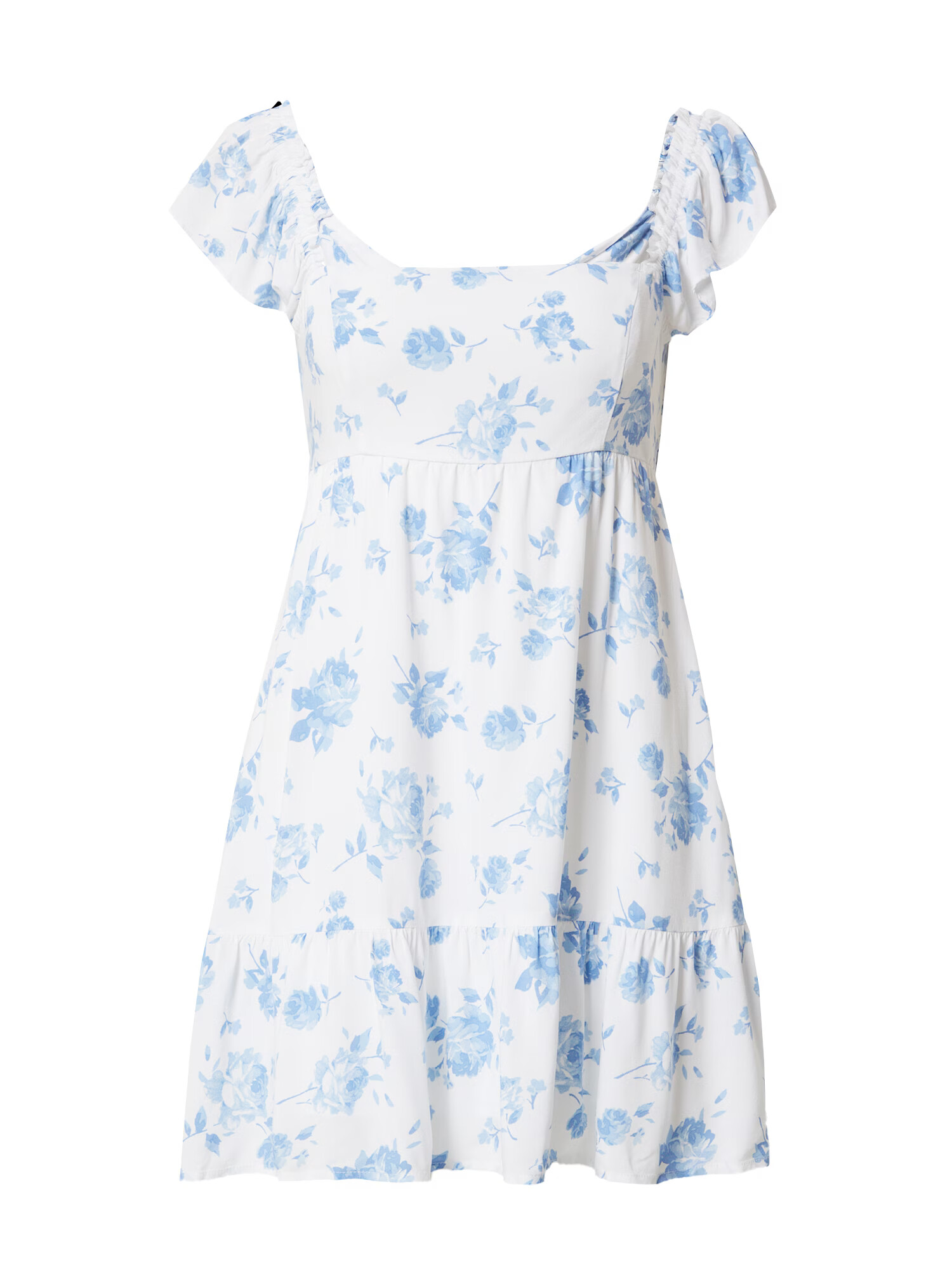 HOLLISTER Rochie albastru deschis / alb - Pled.ro