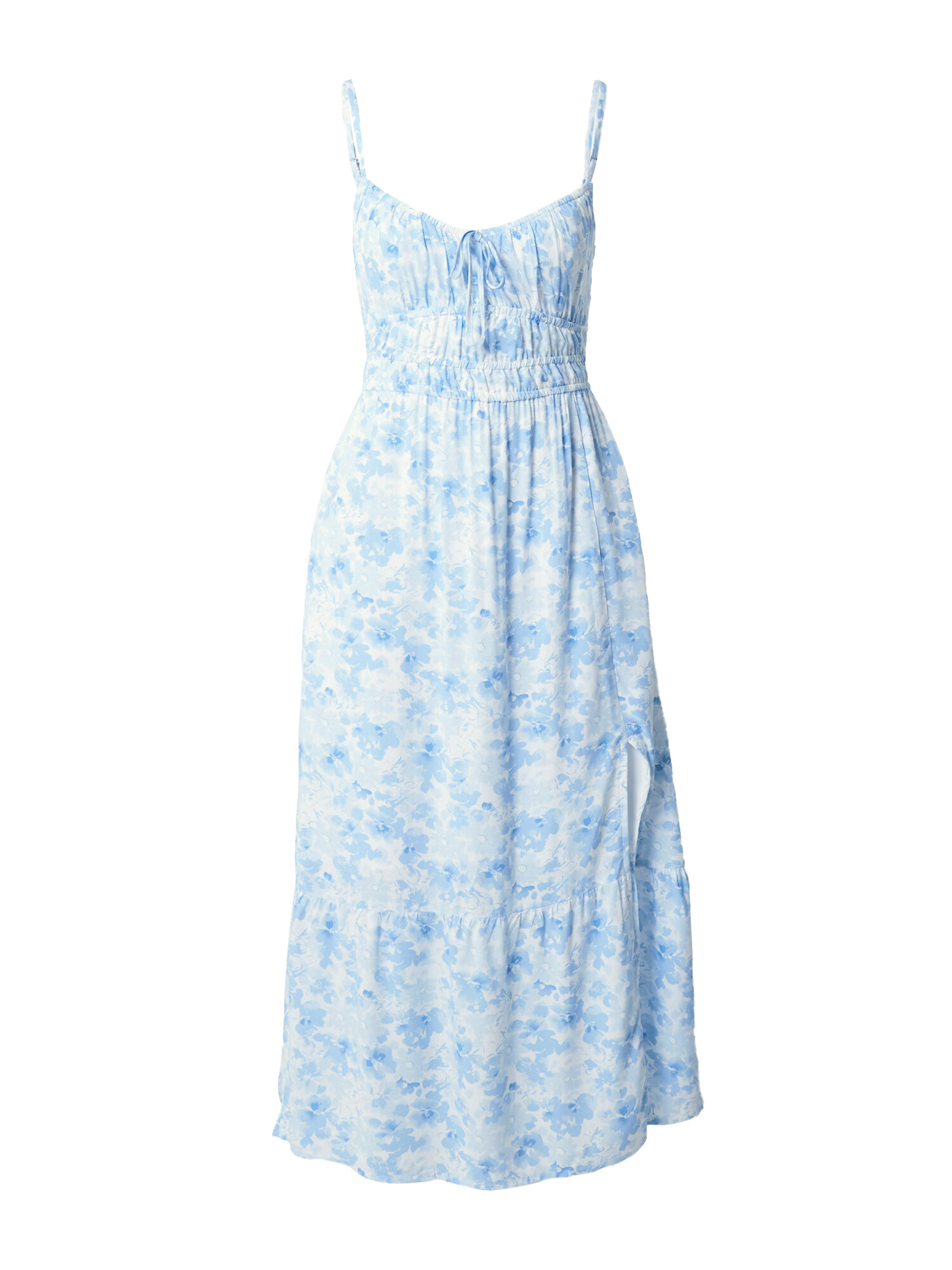 HOLLISTER Rochie albastru deschis / alb - Pled.ro