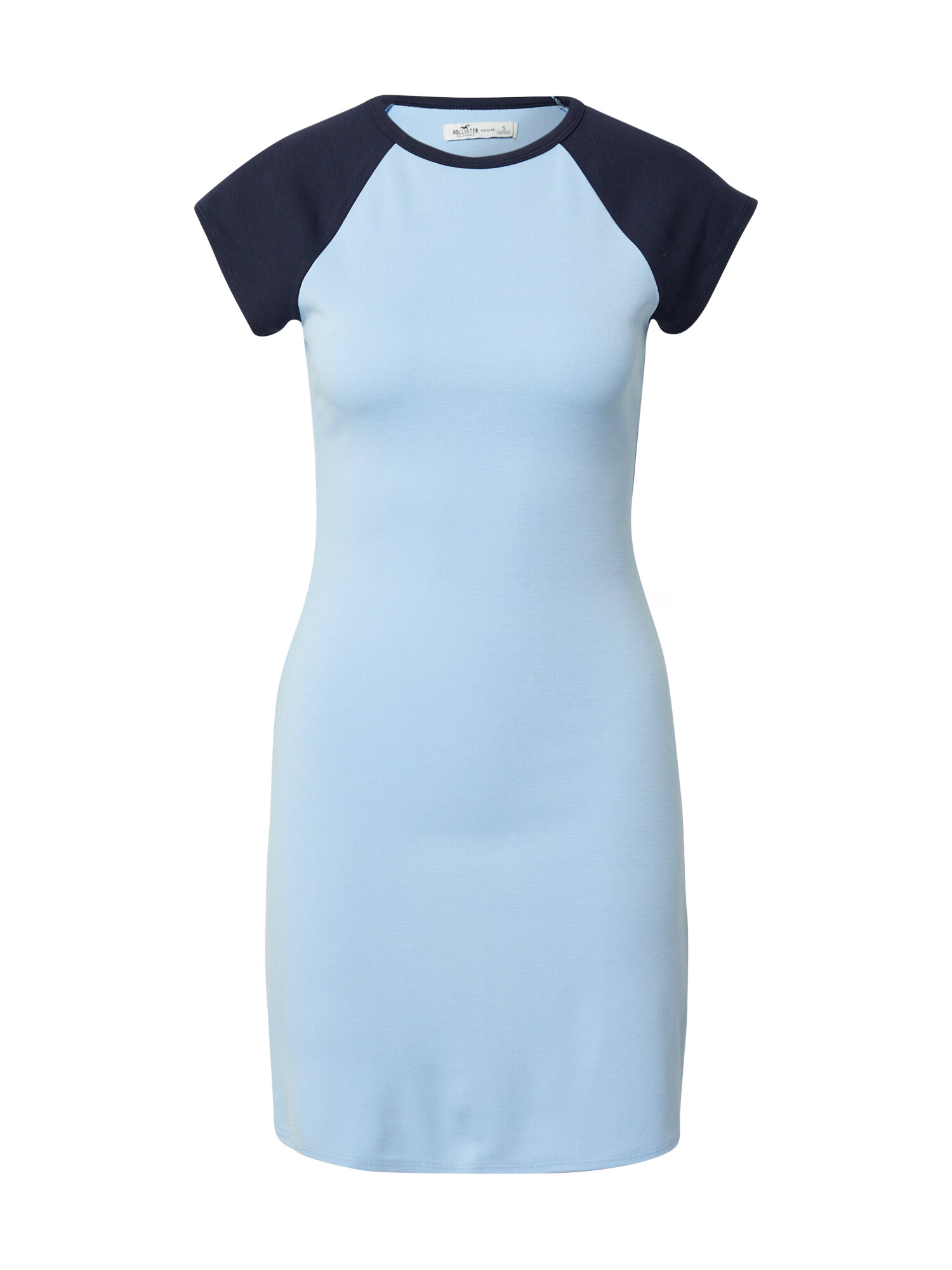 HOLLISTER Rochie bleumarin / albastru deschis - Pled.ro