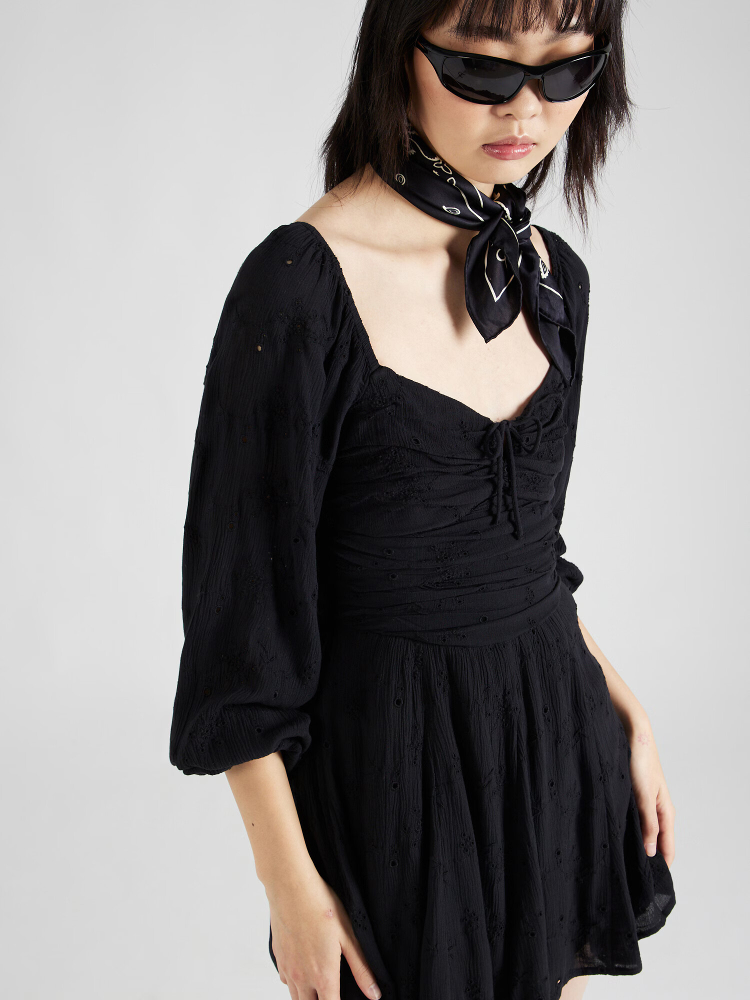 HOLLISTER Rochie 'CHASE' negru - Pled.ro