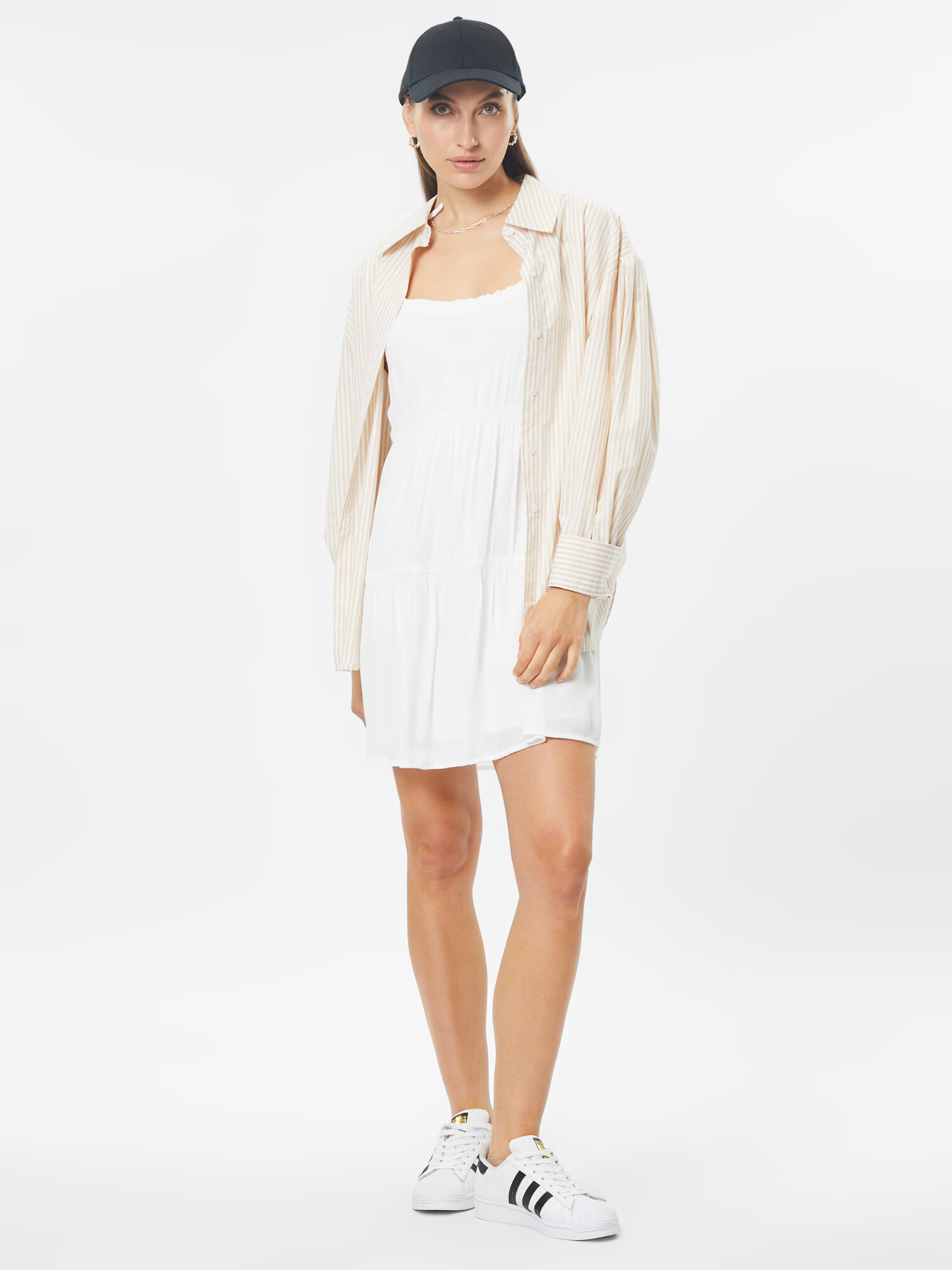 HOLLISTER Rochie de plaja 'APAC' alb - Pled.ro