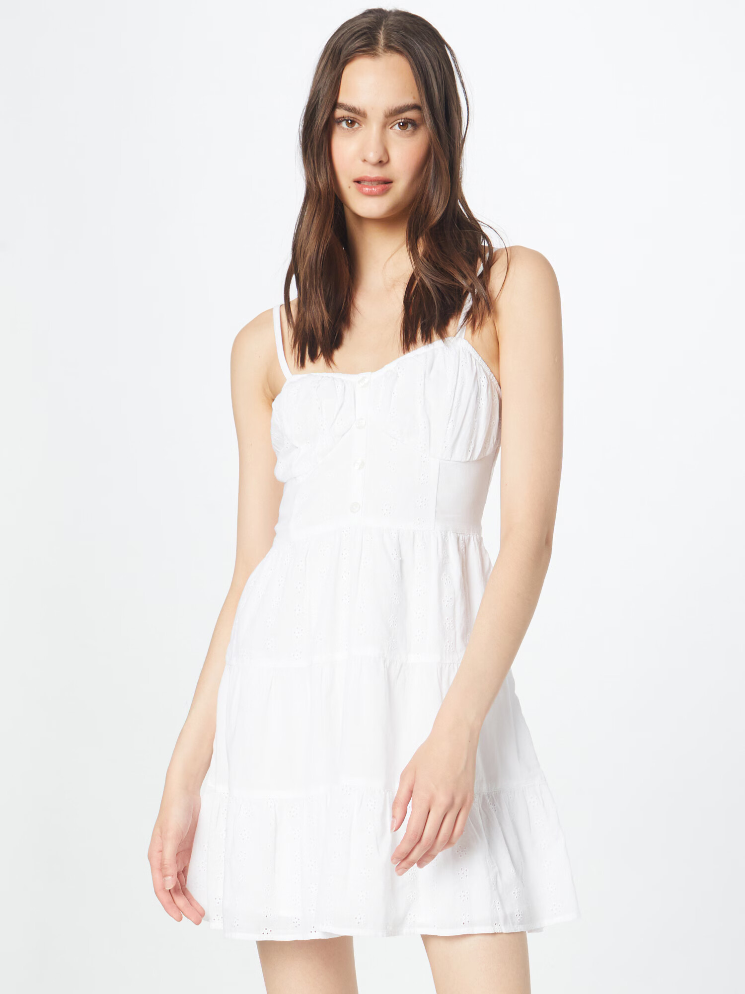 HOLLISTER Rochie de vară alb - Pled.ro