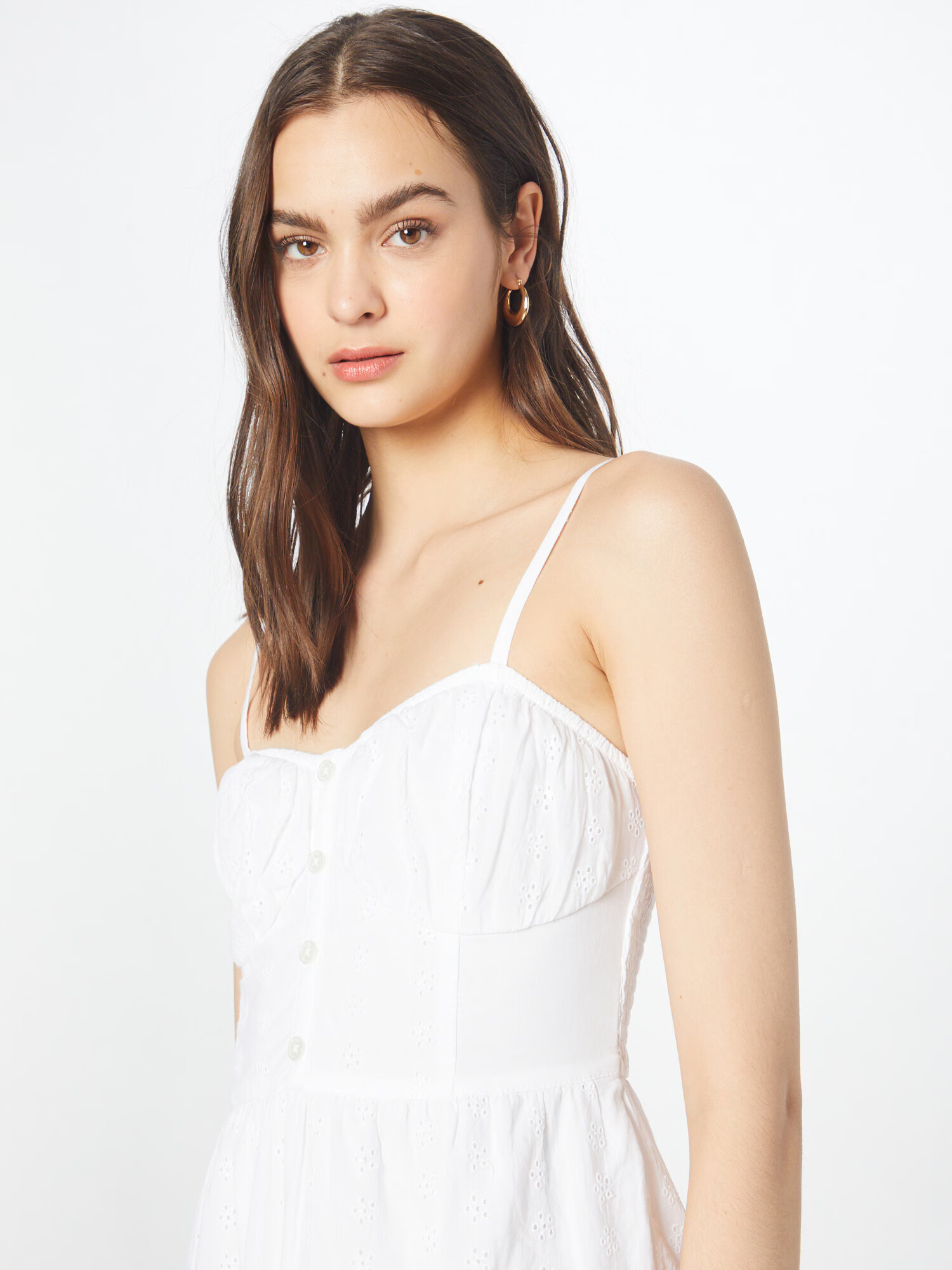 HOLLISTER Rochie de vară alb - Pled.ro