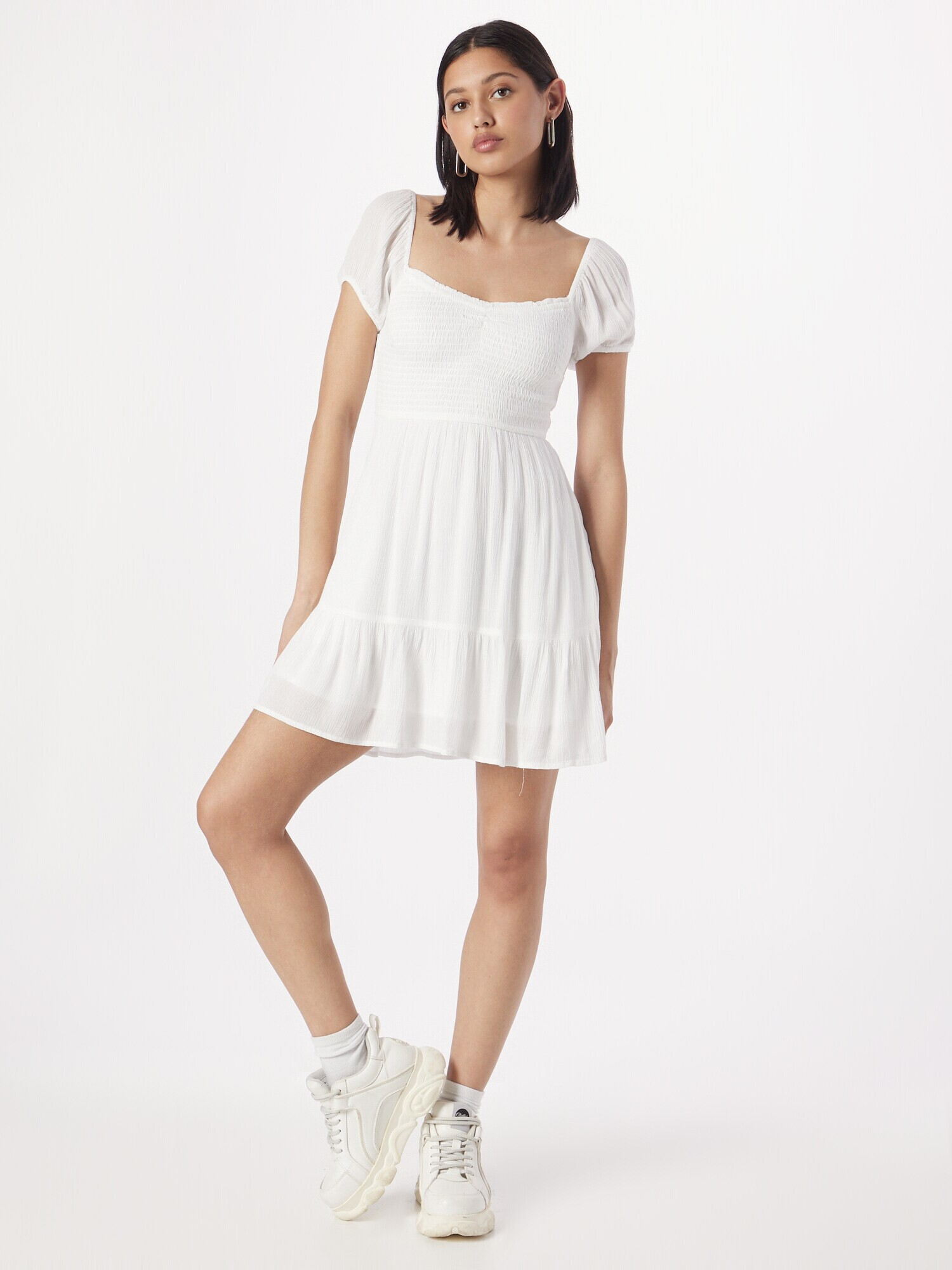 HOLLISTER Rochie de vară alb - Pled.ro